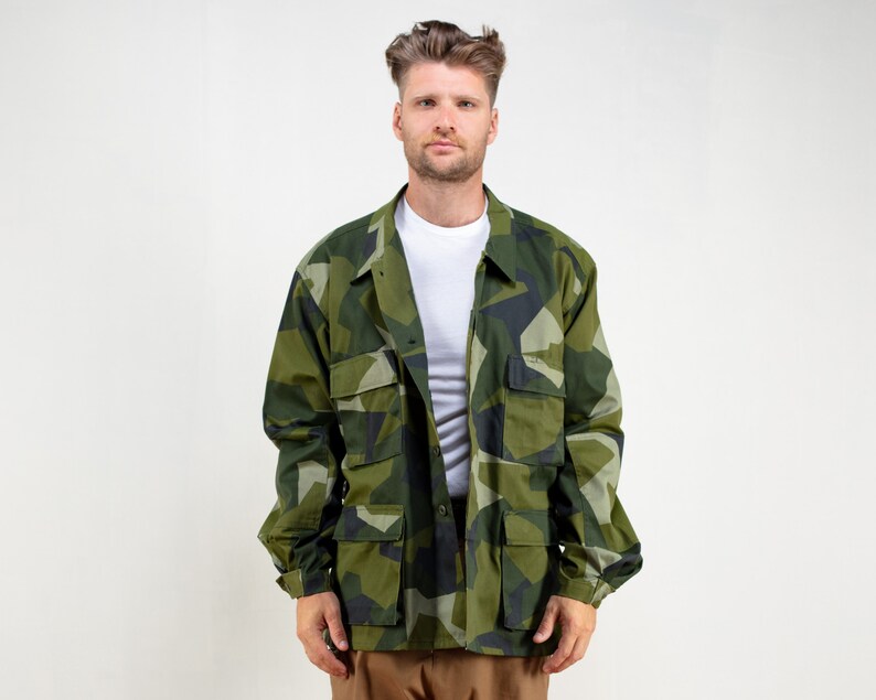 Woodland Camo Jacket Camofalge Military 