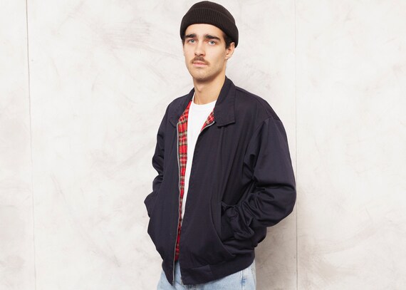 90s Men Harrington Jacket Vintage Lightweight Jack