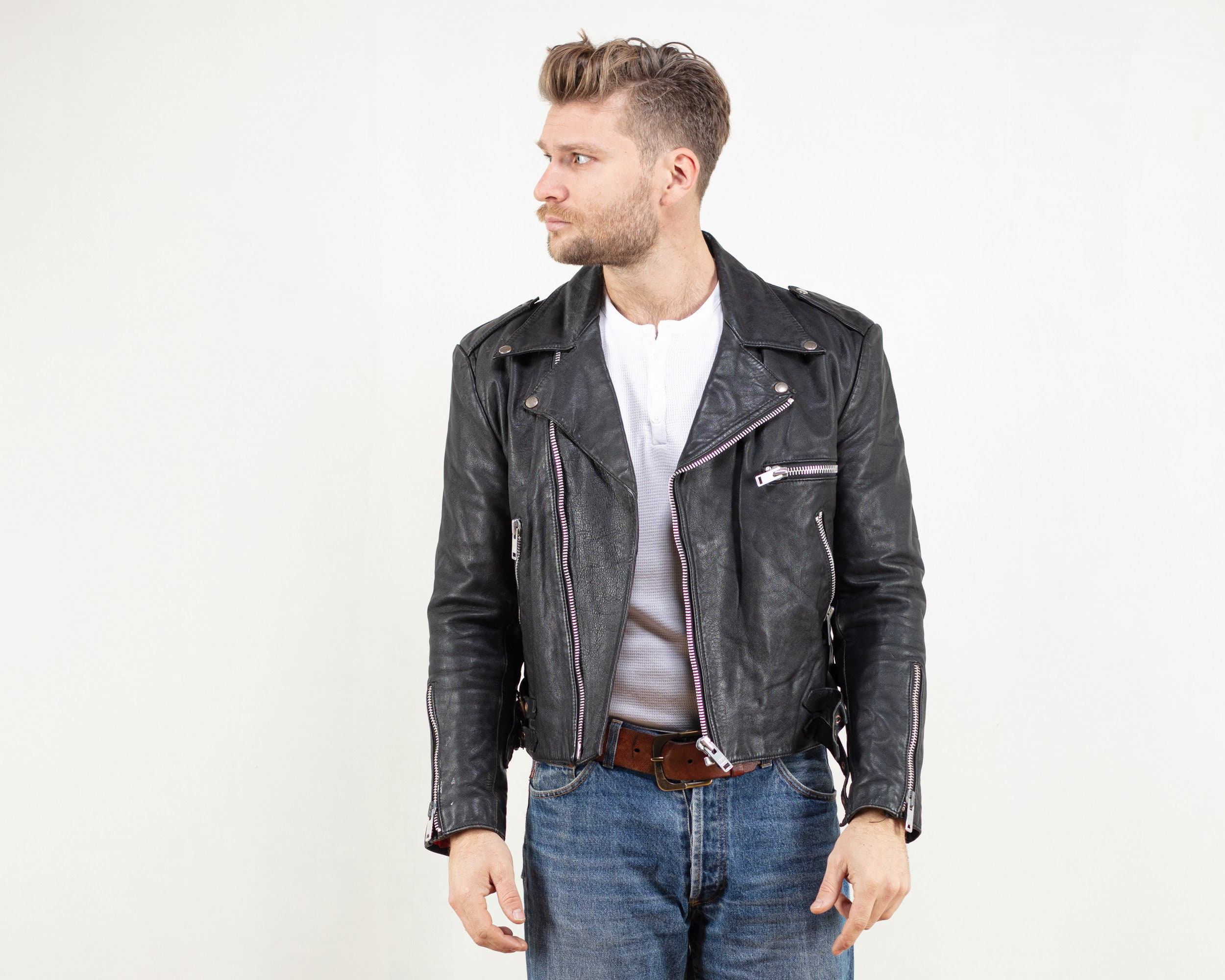 Steinmark leather clearance jacket