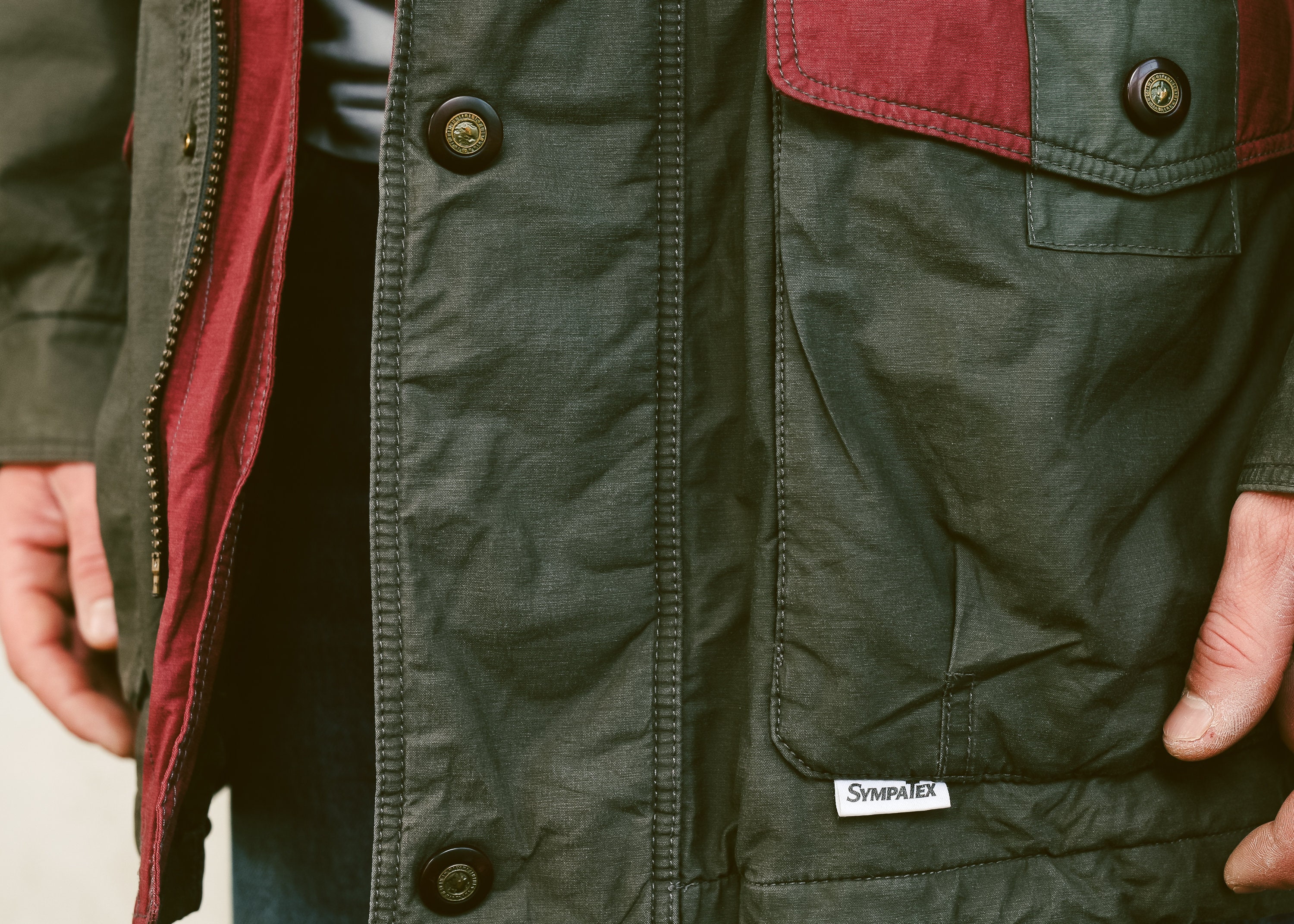 Vintage Men Ski Jacket . 90s SympaTex Snowboarding Parka Coat Men's