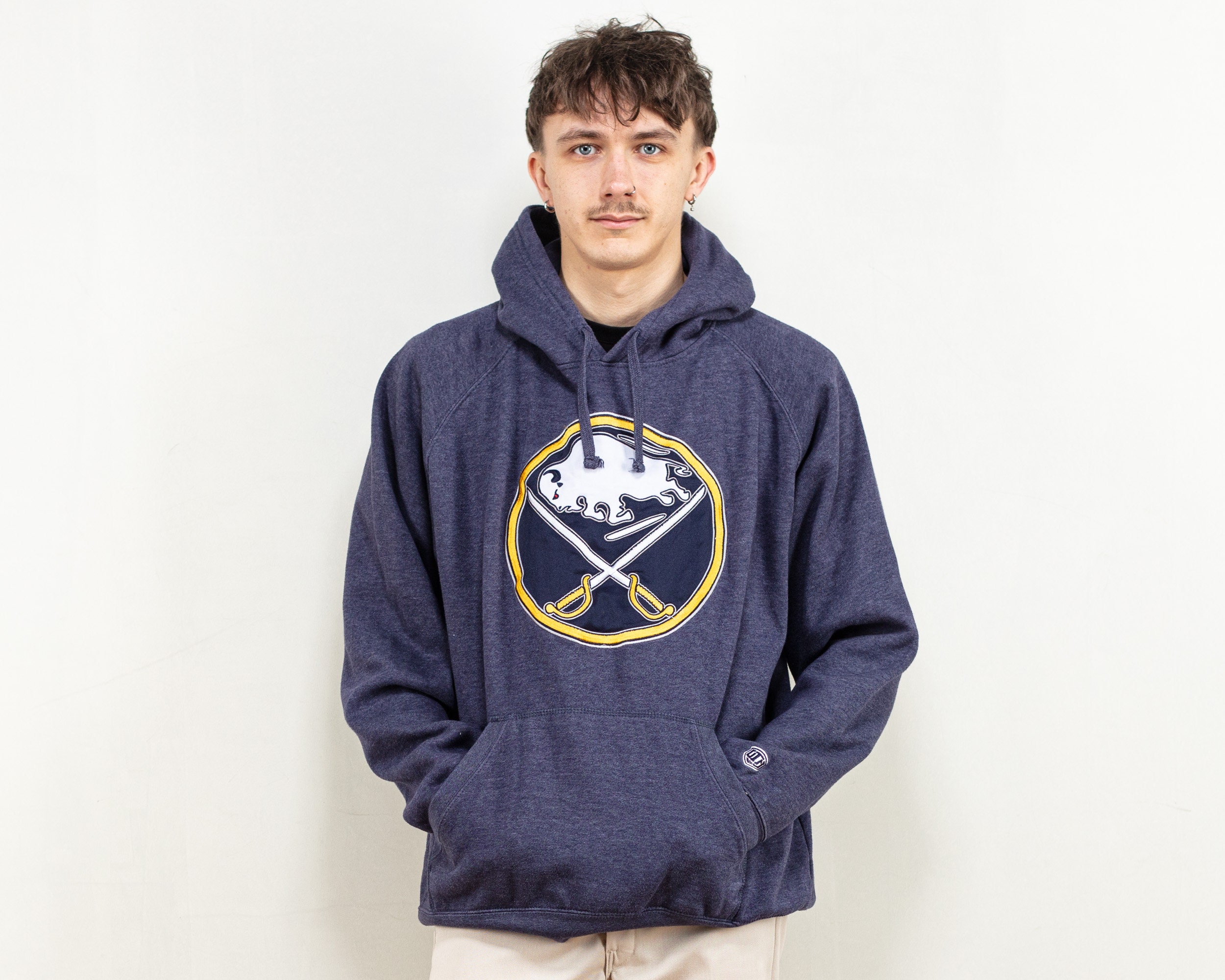 The Genuine Leather Edmonton Oilers Pullover Hoodie