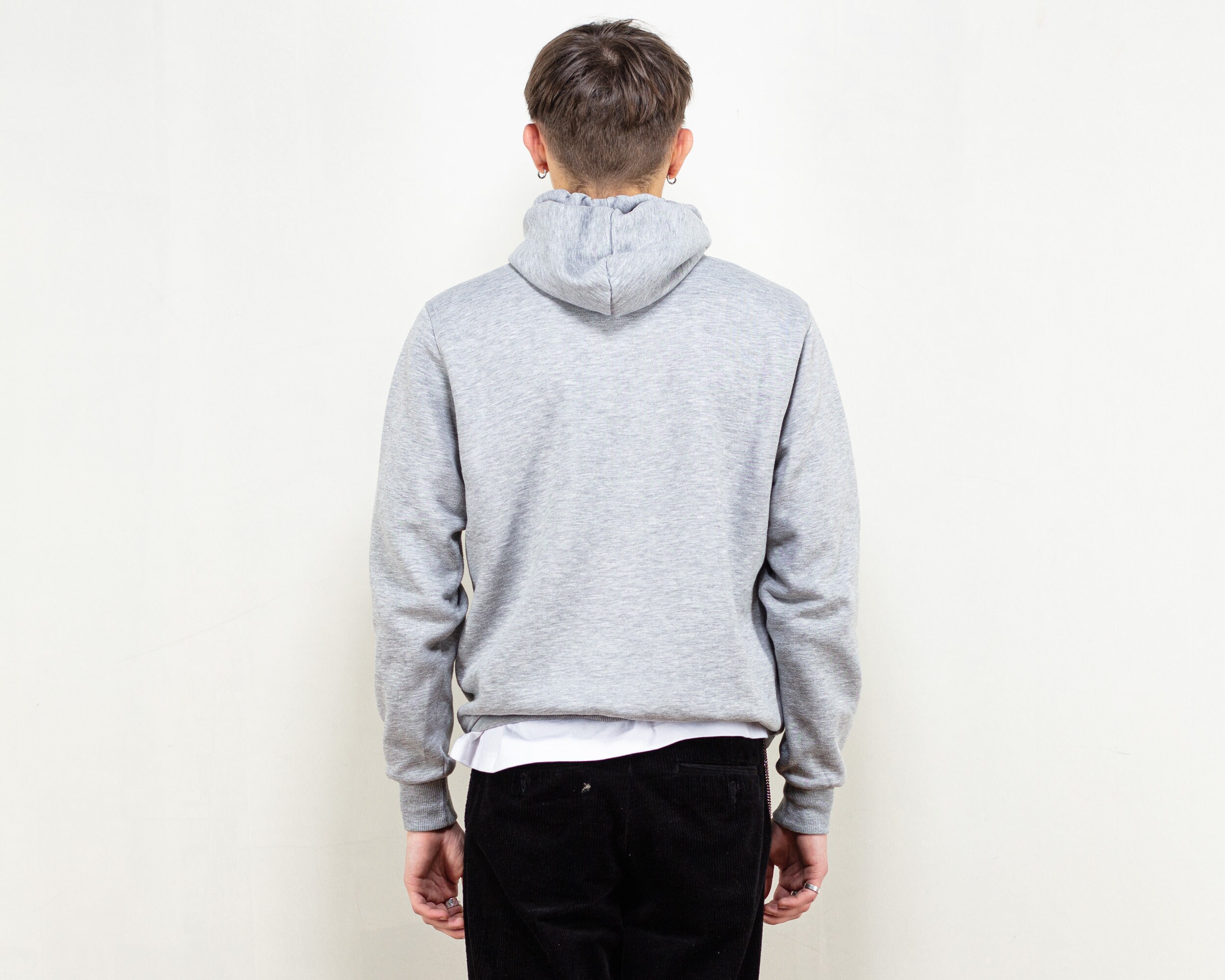 織り柄チェック 1998AW VINTAGE STONE ISLAND ZIP UP SWEAT