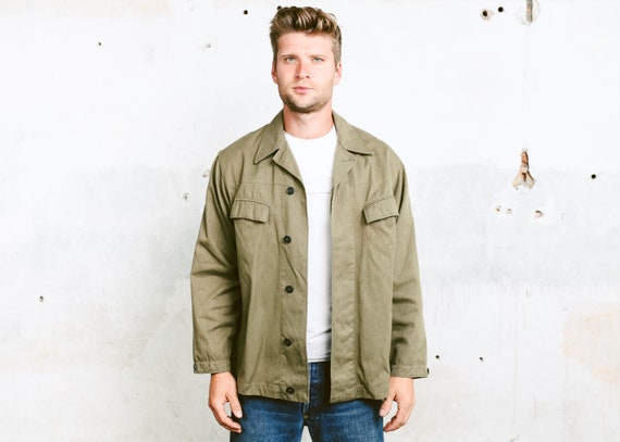 canvas army jacket