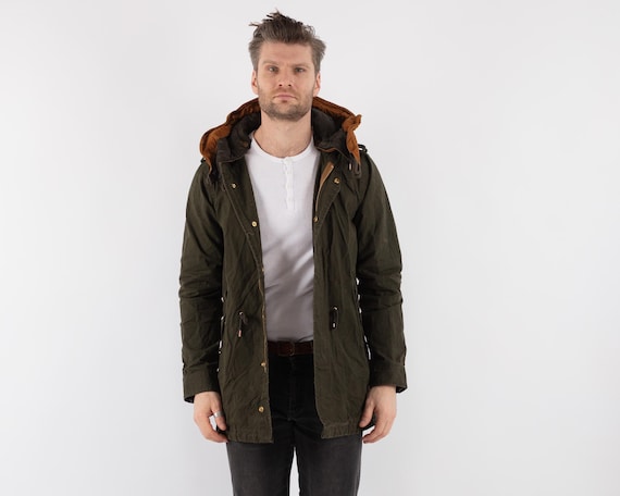 Wachsjacke Jacke Gewachste Baumwolle Herren Outdoor-Jacke