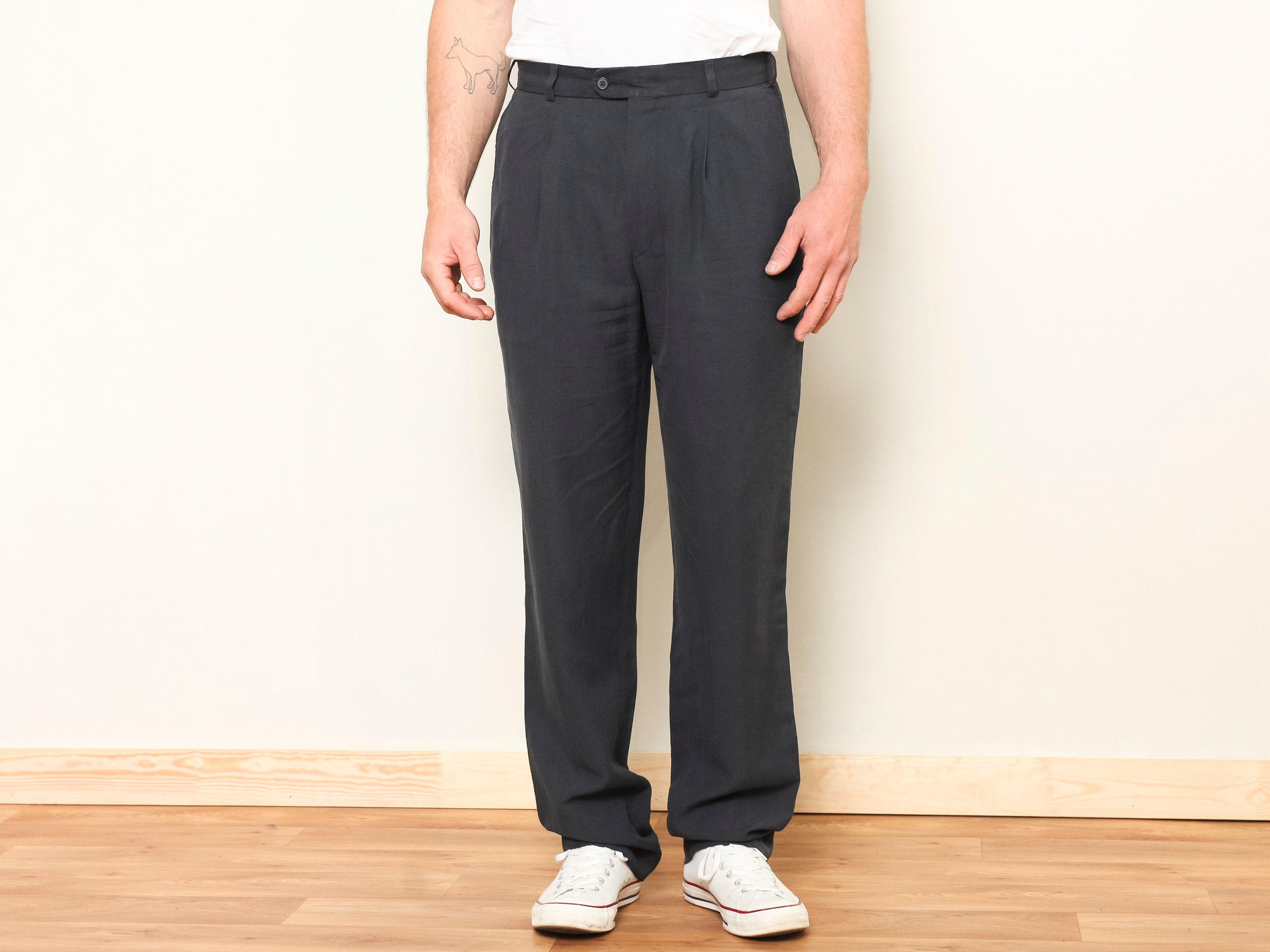Our Legacy Sailor Wide-Leg Tailored Trousers - Black