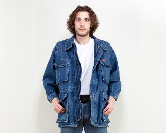 Denim Jeansjacke Vintage Damen 80er Style Jeansjacke 80er Jahre