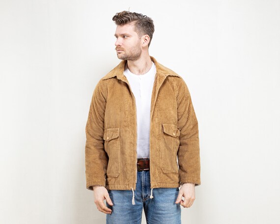 70's Corduroy Sherpa Jacket Vintage 