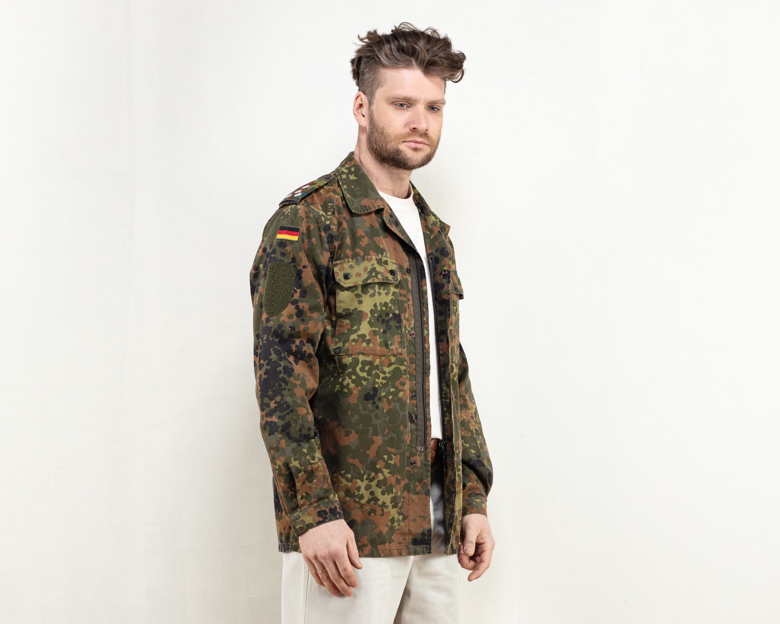 German Army Shirt men vintage 2000s 