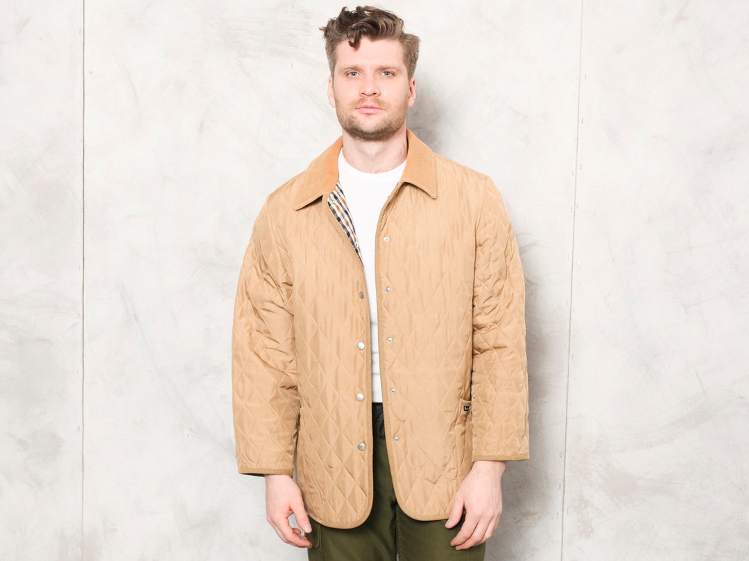 Aquascutum Men Jacket Vintage 80s 