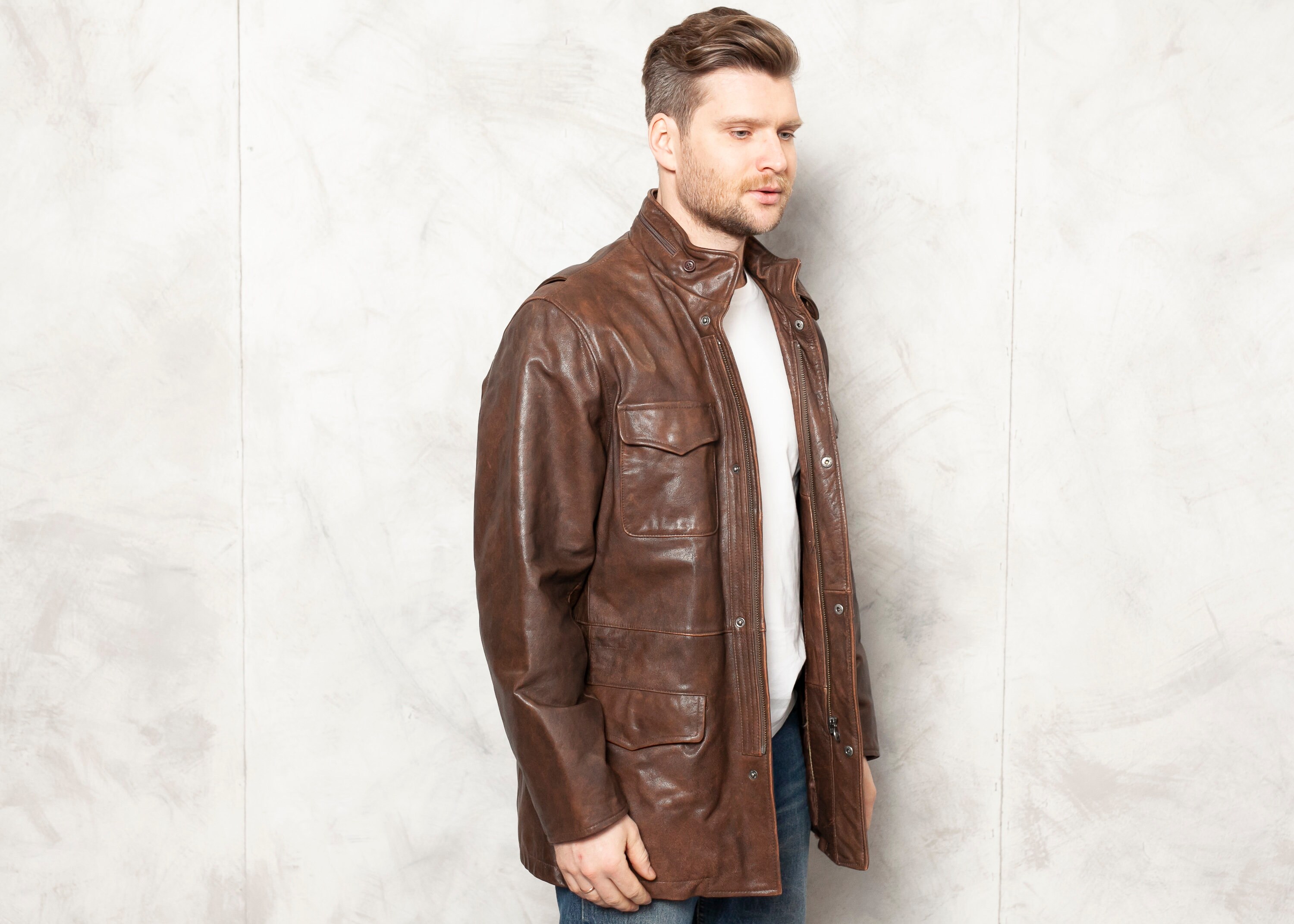 insulated leather motorcycle jacket