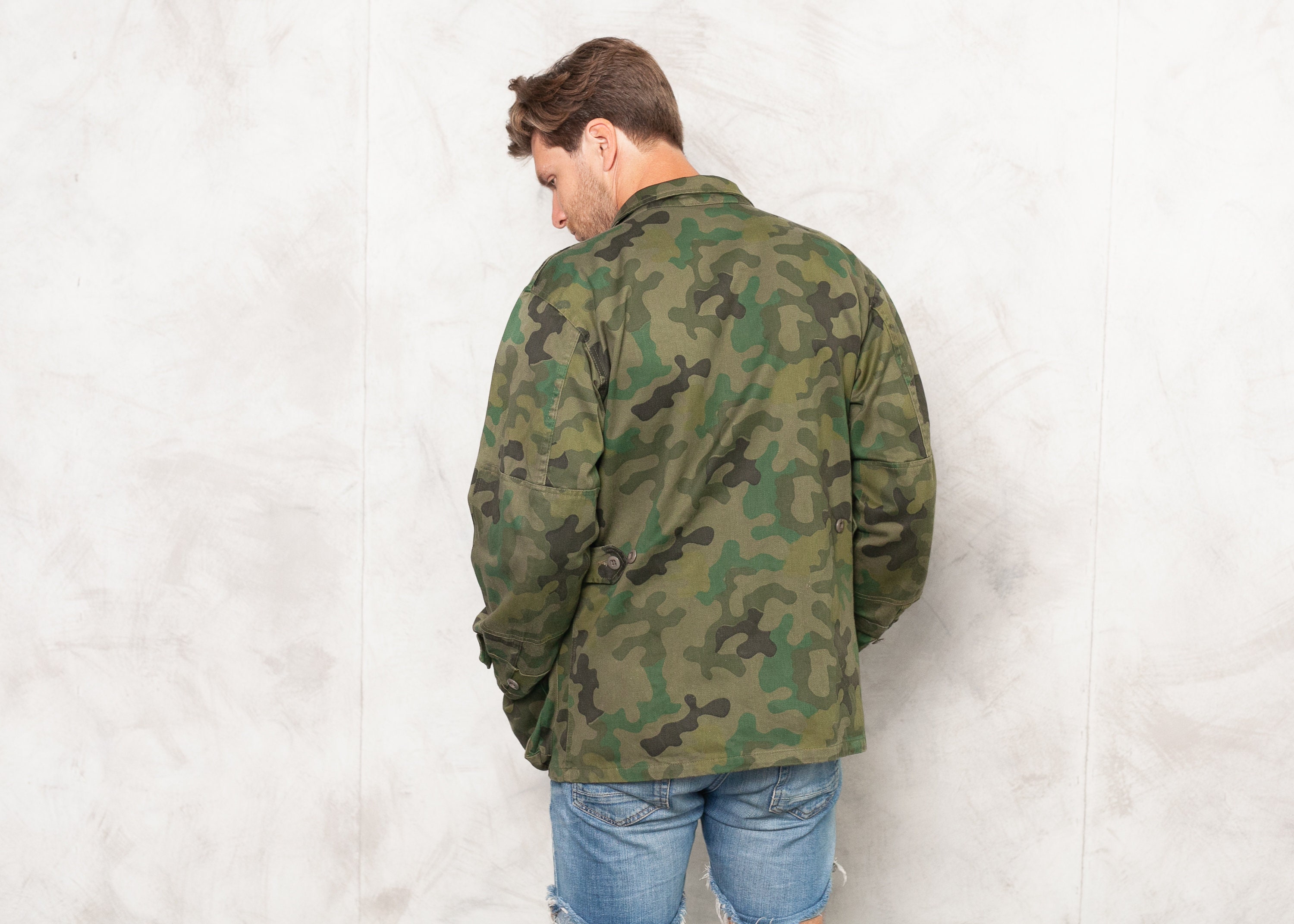 vintage camo pants mens