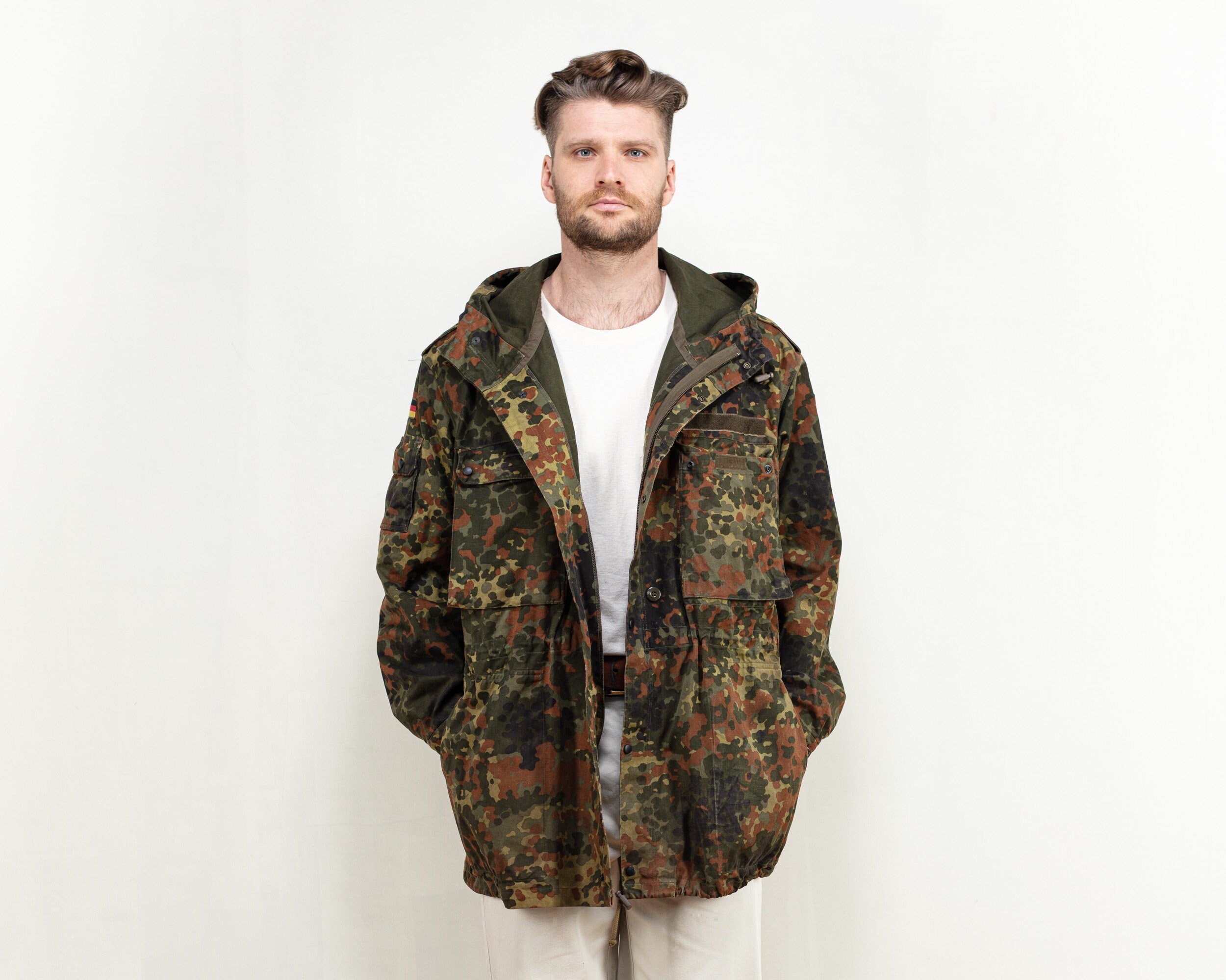 Flectarn Camouflage Jacket German Military Surplus Vintage 90S - Etsy  Australia