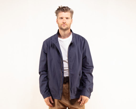 Jacket Men Vintage 90s Casual Jacket 