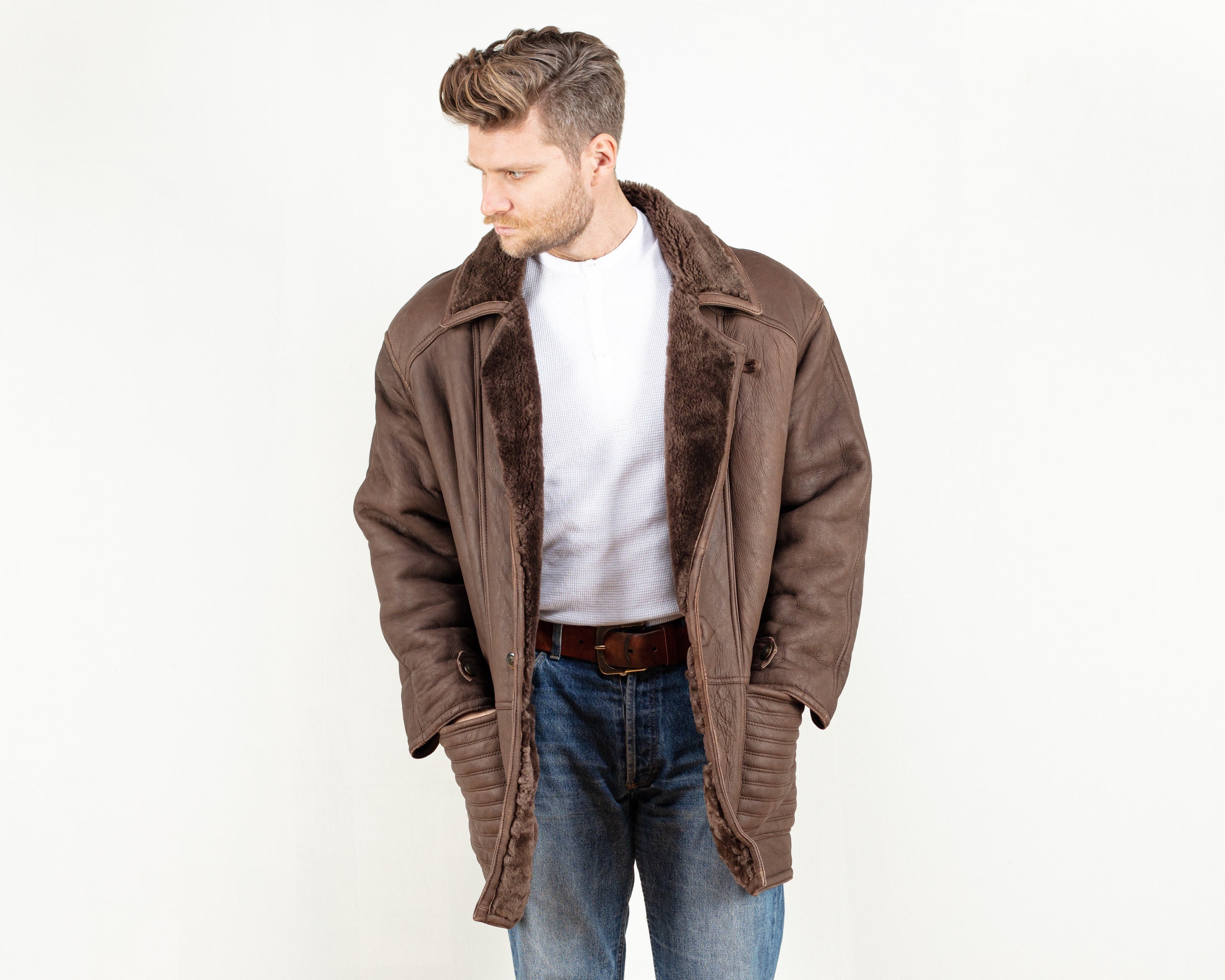 western sheepskin jacket
