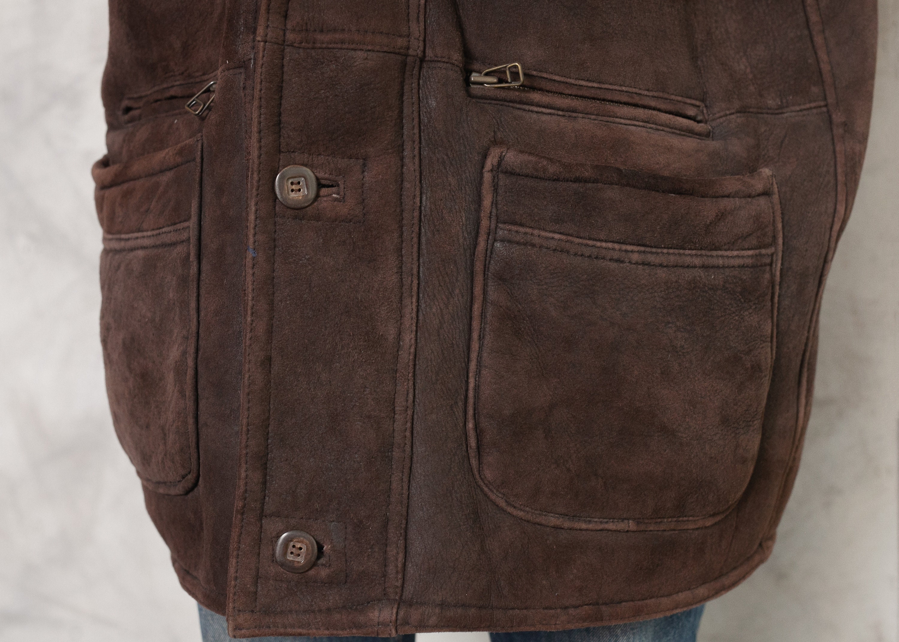 sheepskin coat 1980s