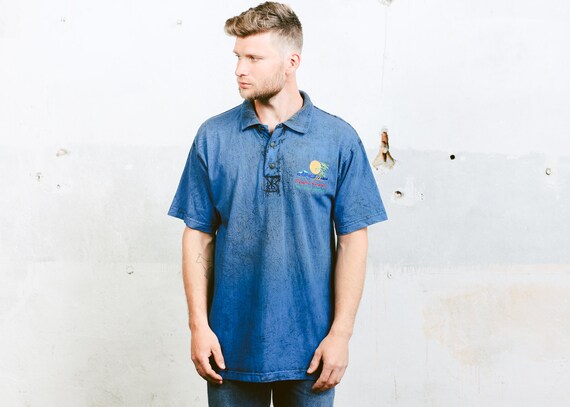80s polo shirt