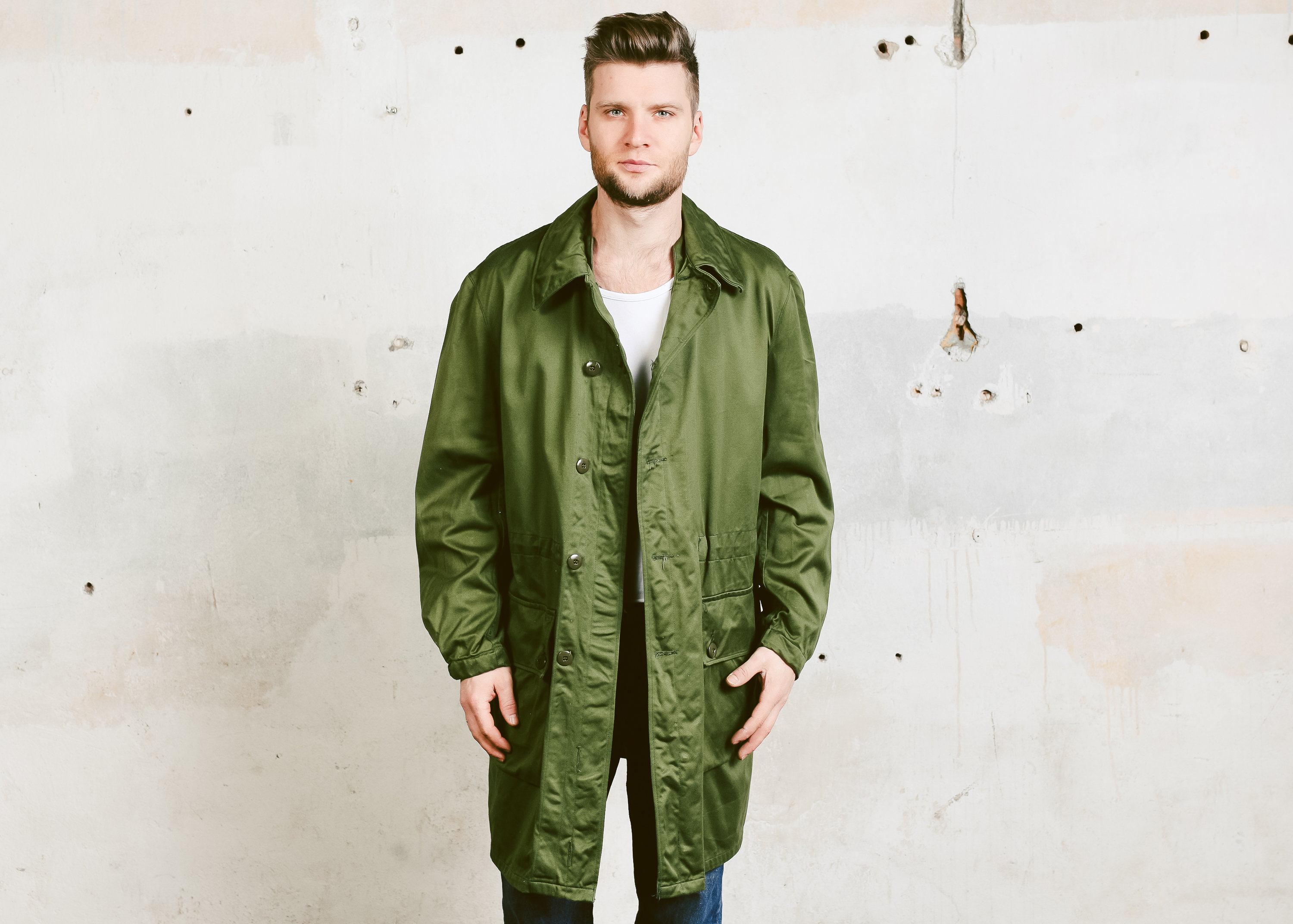 oversized army jacket