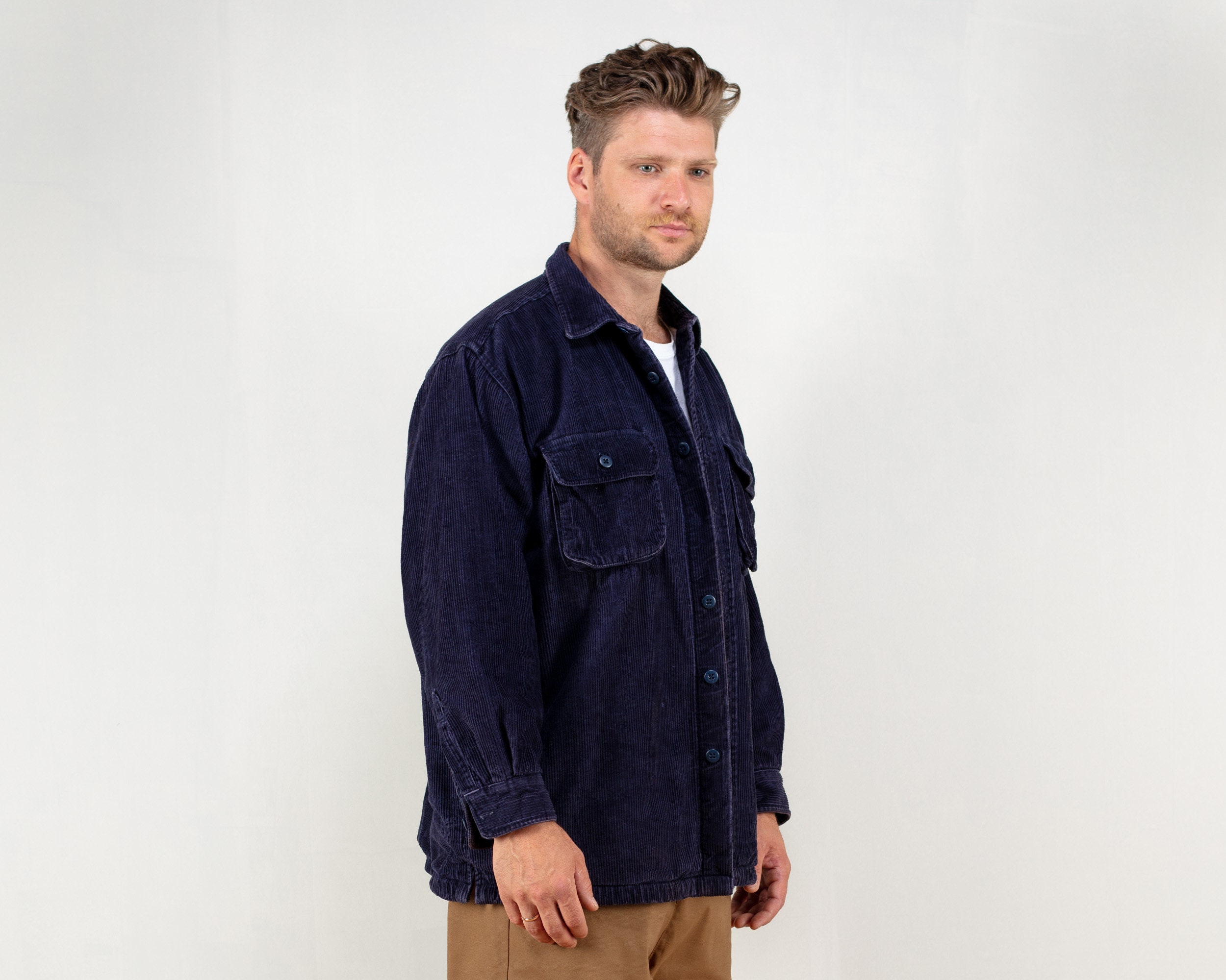 High Sierra Cord Jacket thick sherpa 