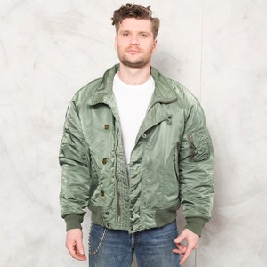 Bond Street Men Jacket vintage 80s bold brown cotton jacket causal parka jacket London everyday wear boyfriend gift fashion size large