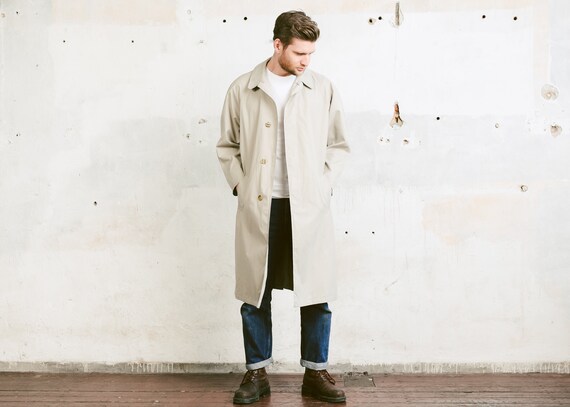 men's spring overcoat