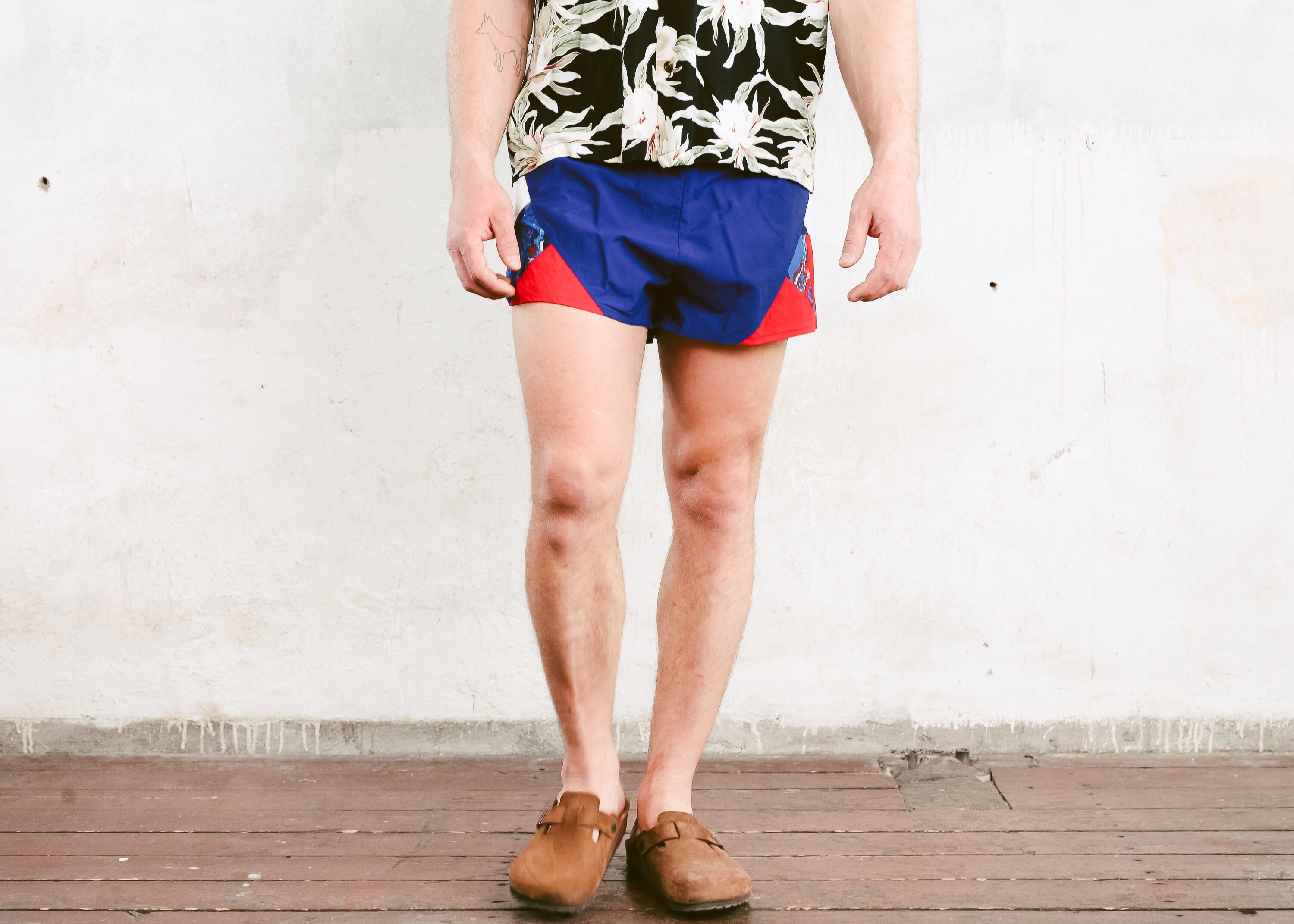 80s mens swim trunks
