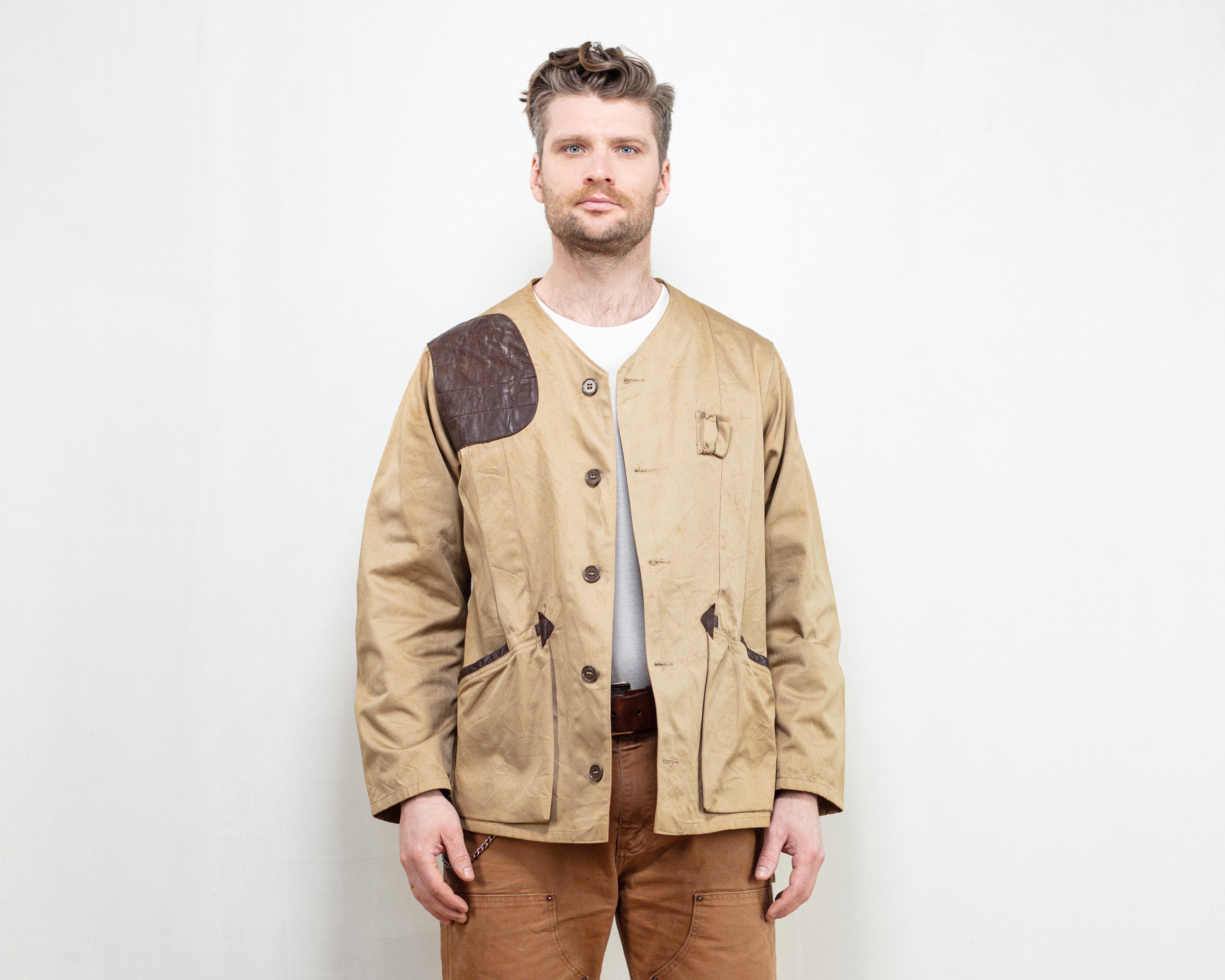 Padded hunting jacket hotsell