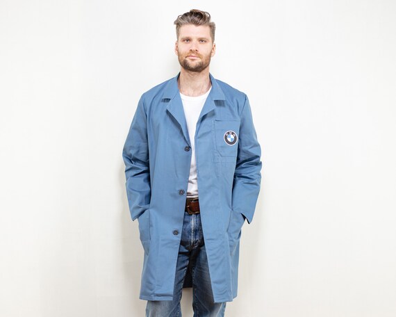 Vintage BMW Chore Coat Work Indigo 1990 