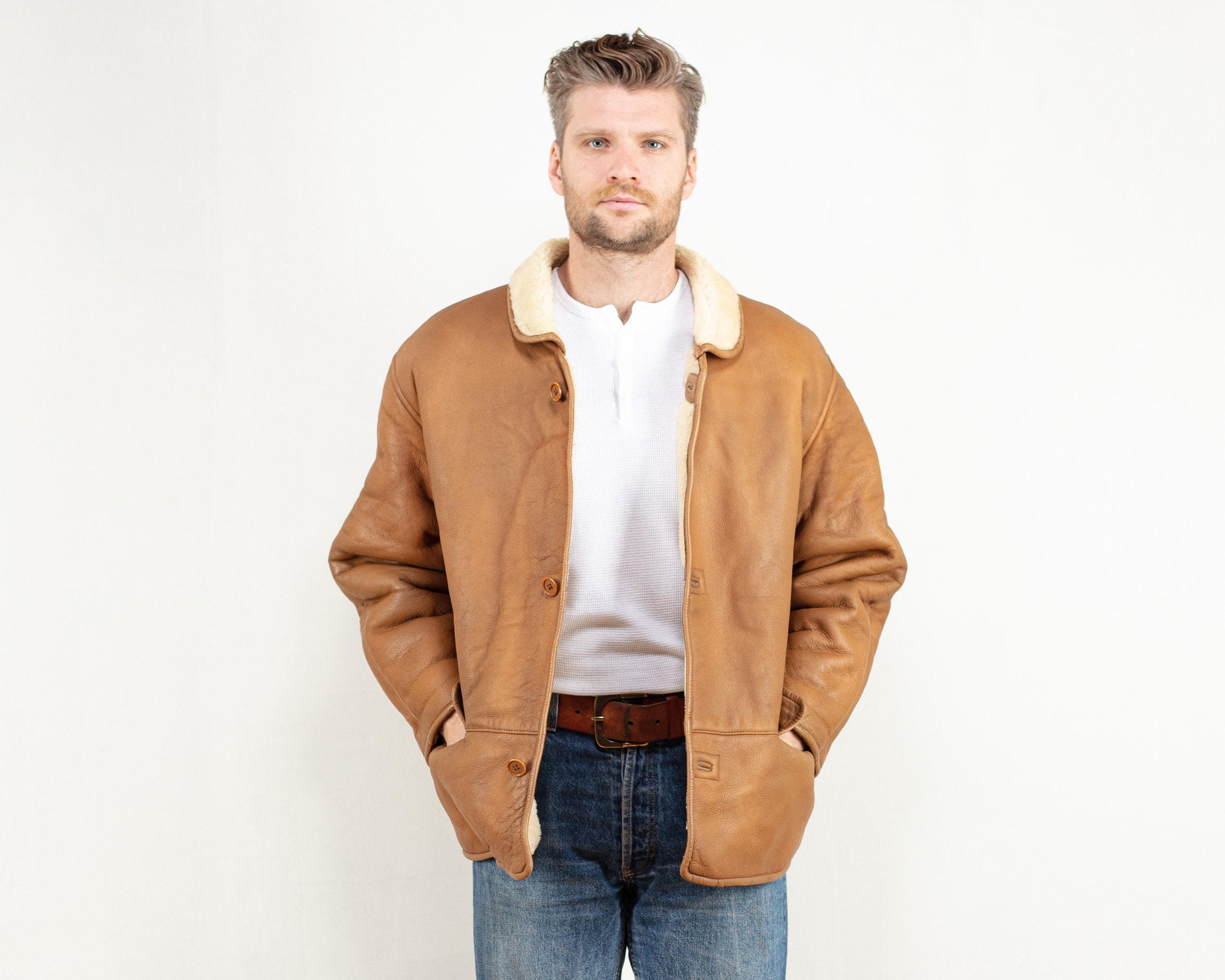 western sheepskin jacket