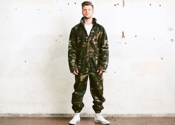 army camouflage jumpsuit