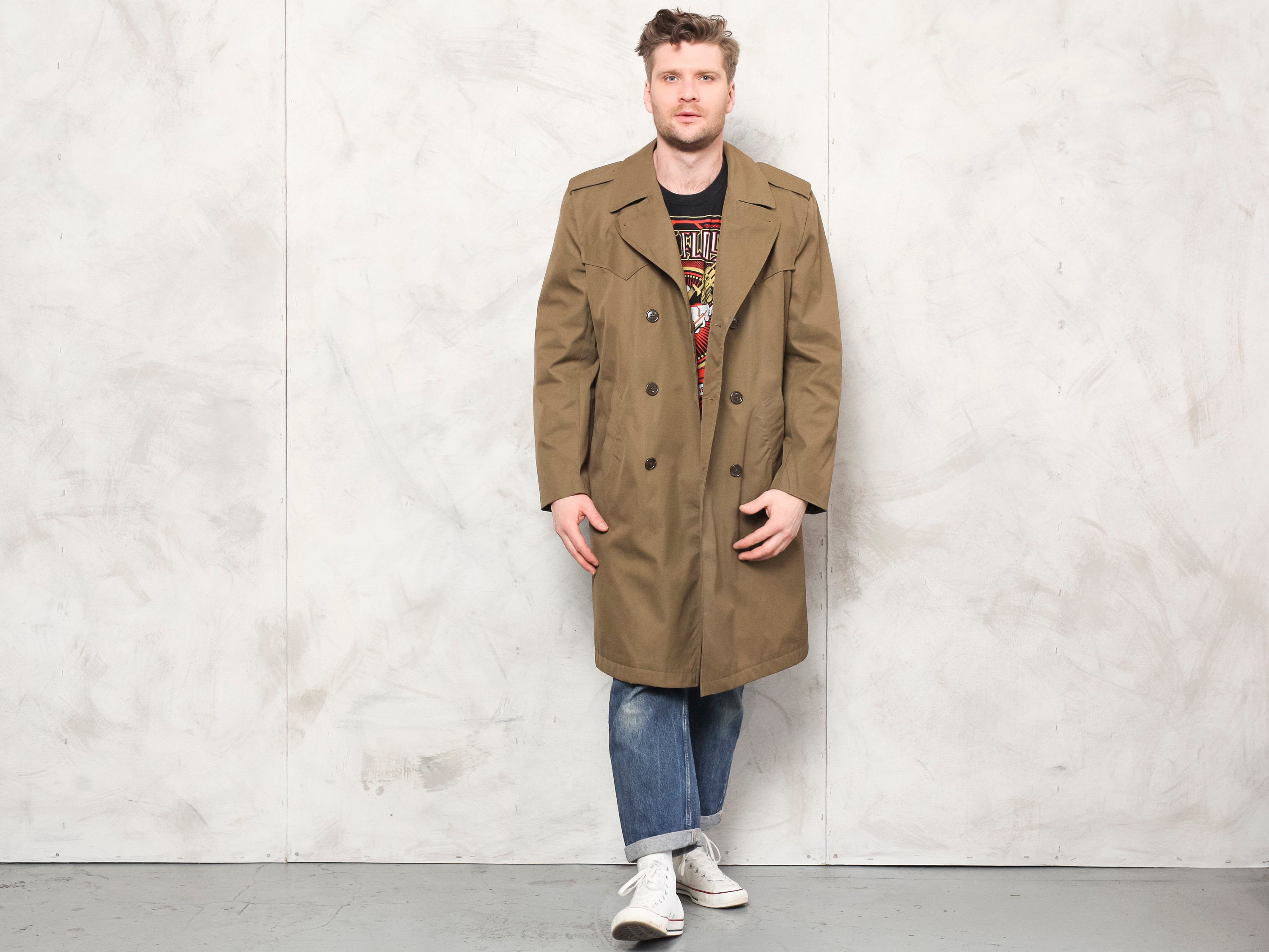 surplus trench coat