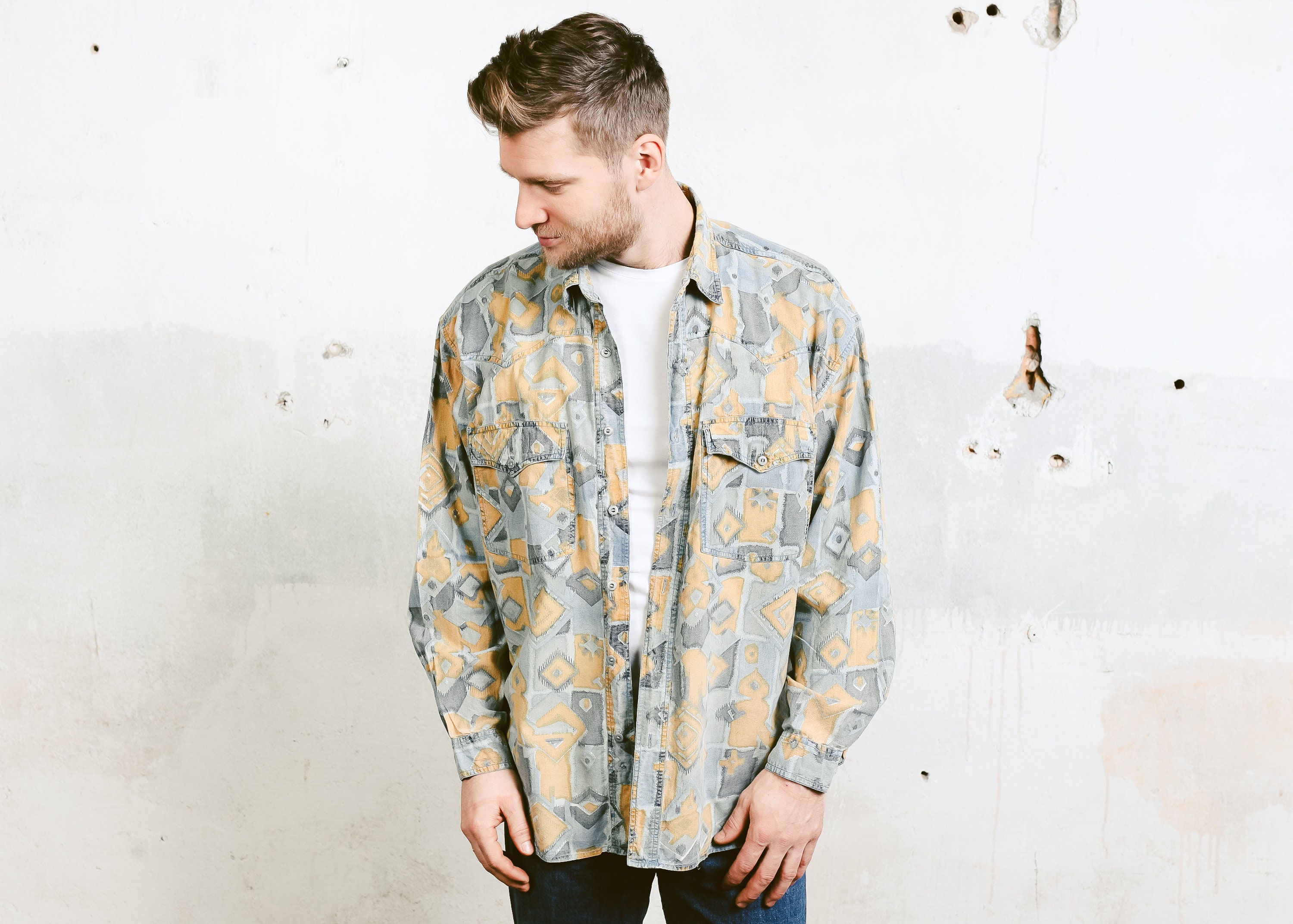 vintage patterned shirts