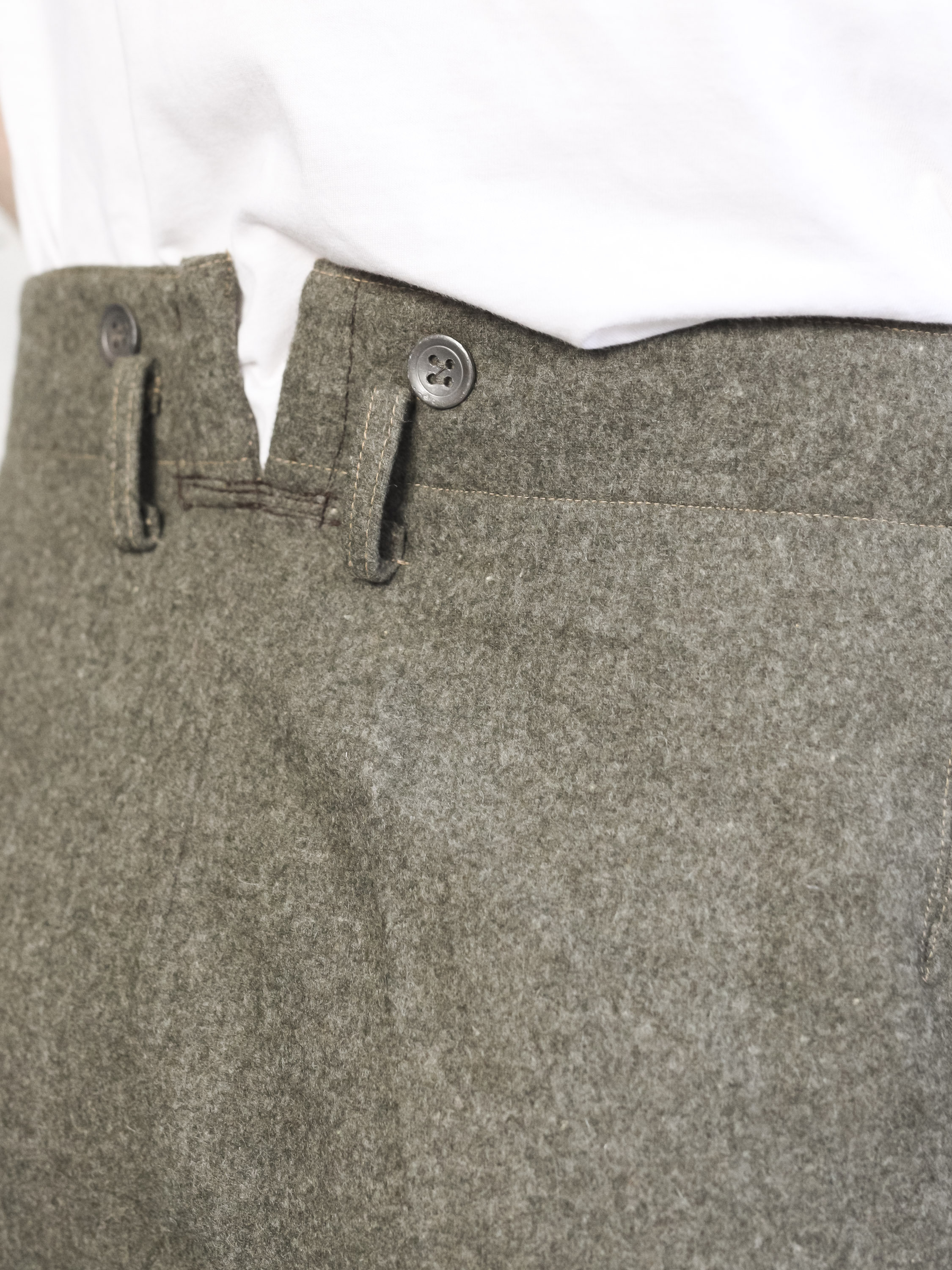 Military Men Pants vintage 40s men 