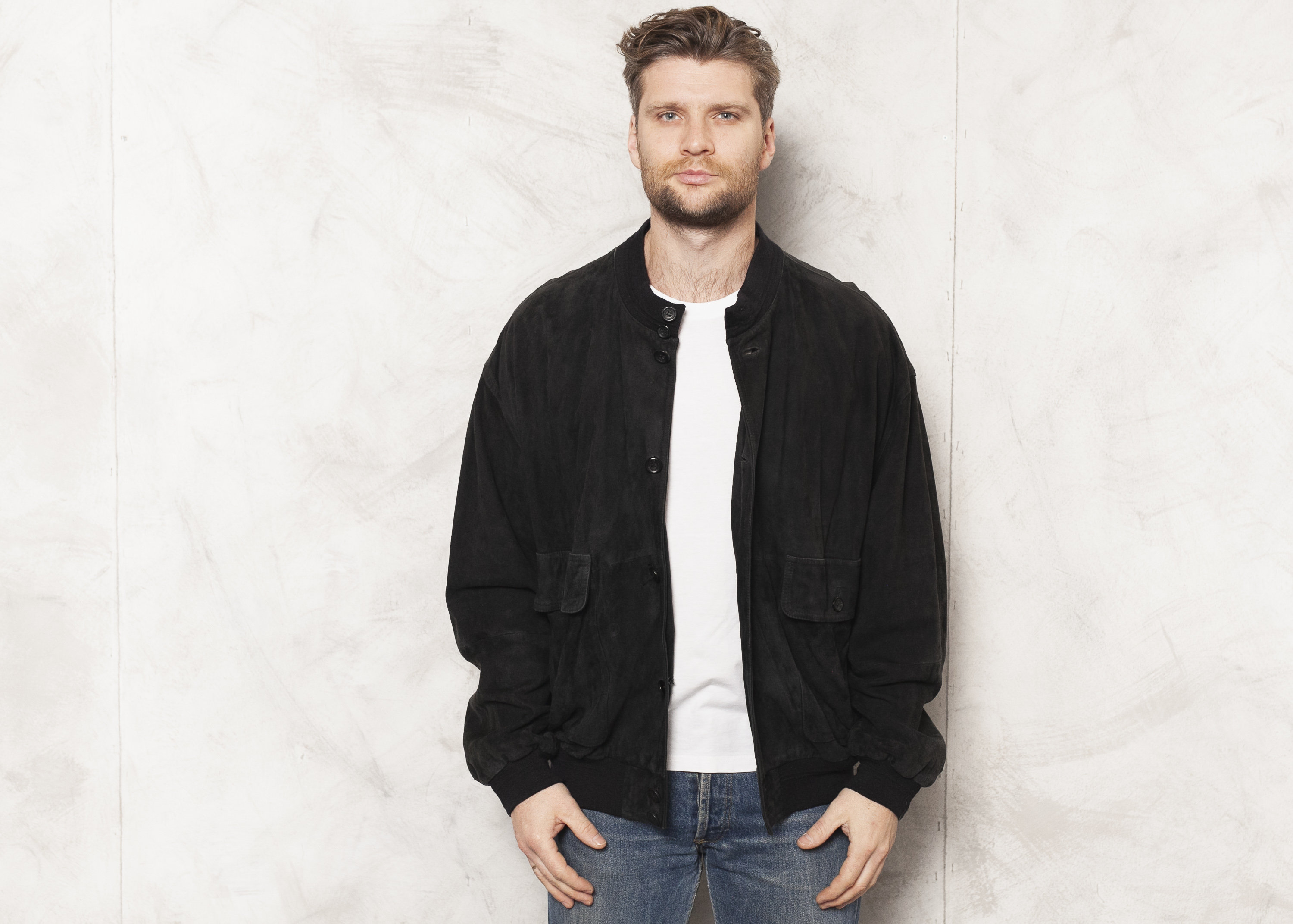 pierre cardin suede jacket