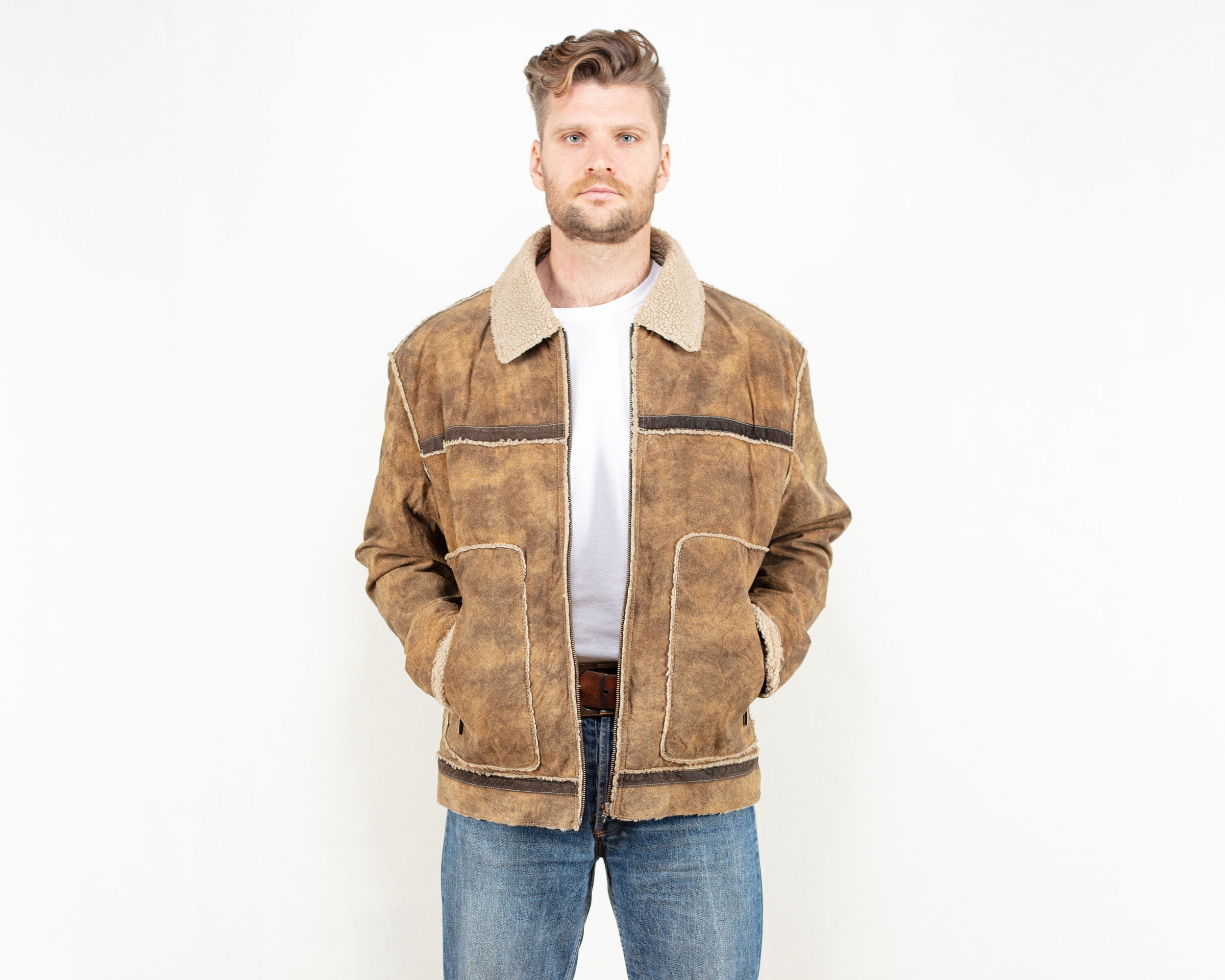 sherpa western jacket
