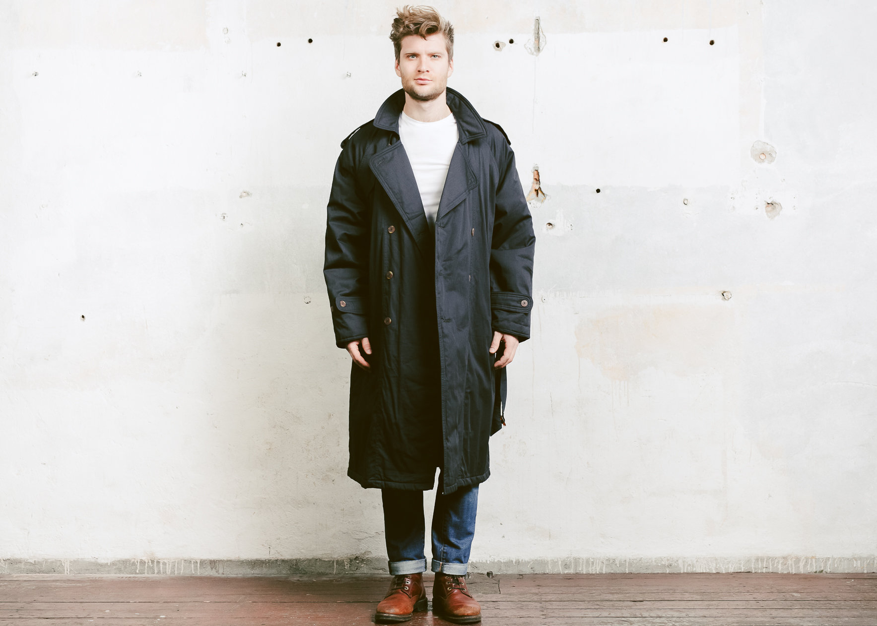 insulated duster coat