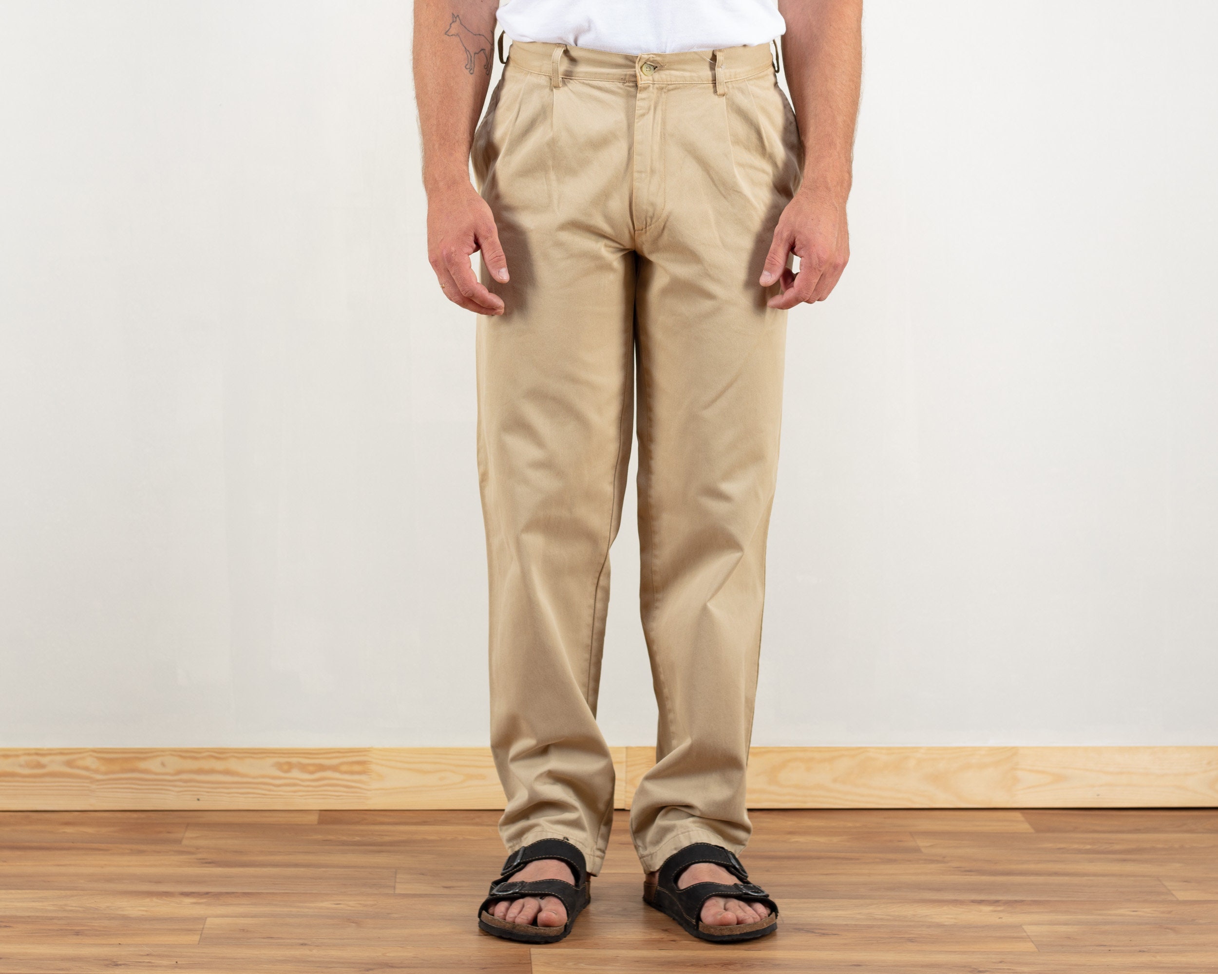 Vintage Chino Pants Casual Vintage 90s 