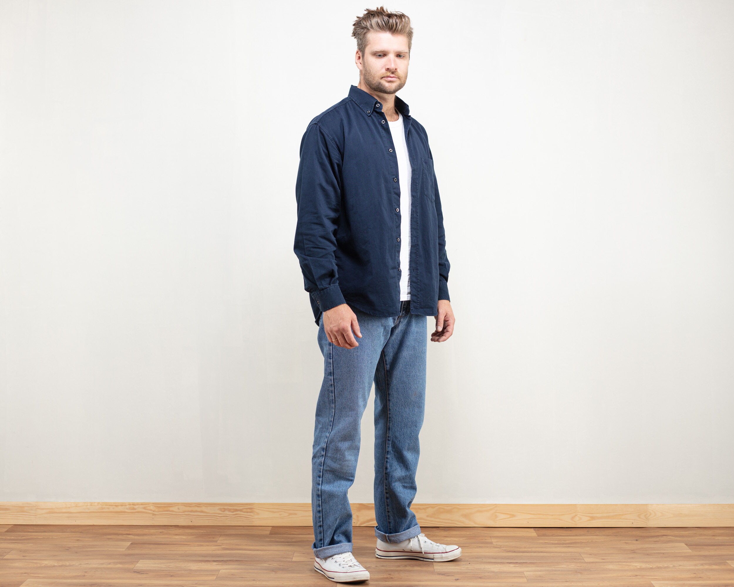 Rica Lewis Jeans Men Vintage 90s Light 
