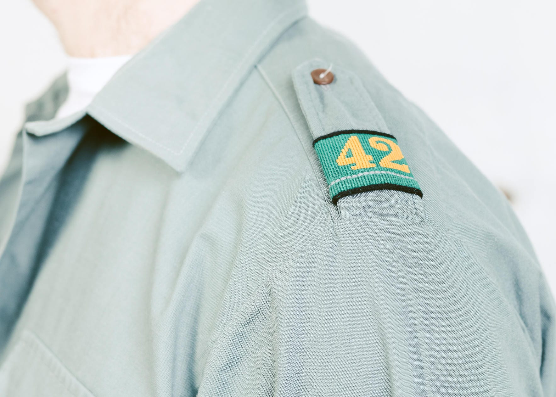 Grey Men's Army Shirt . Vintage 80s Shirt Jacket Army Military Heritage ...