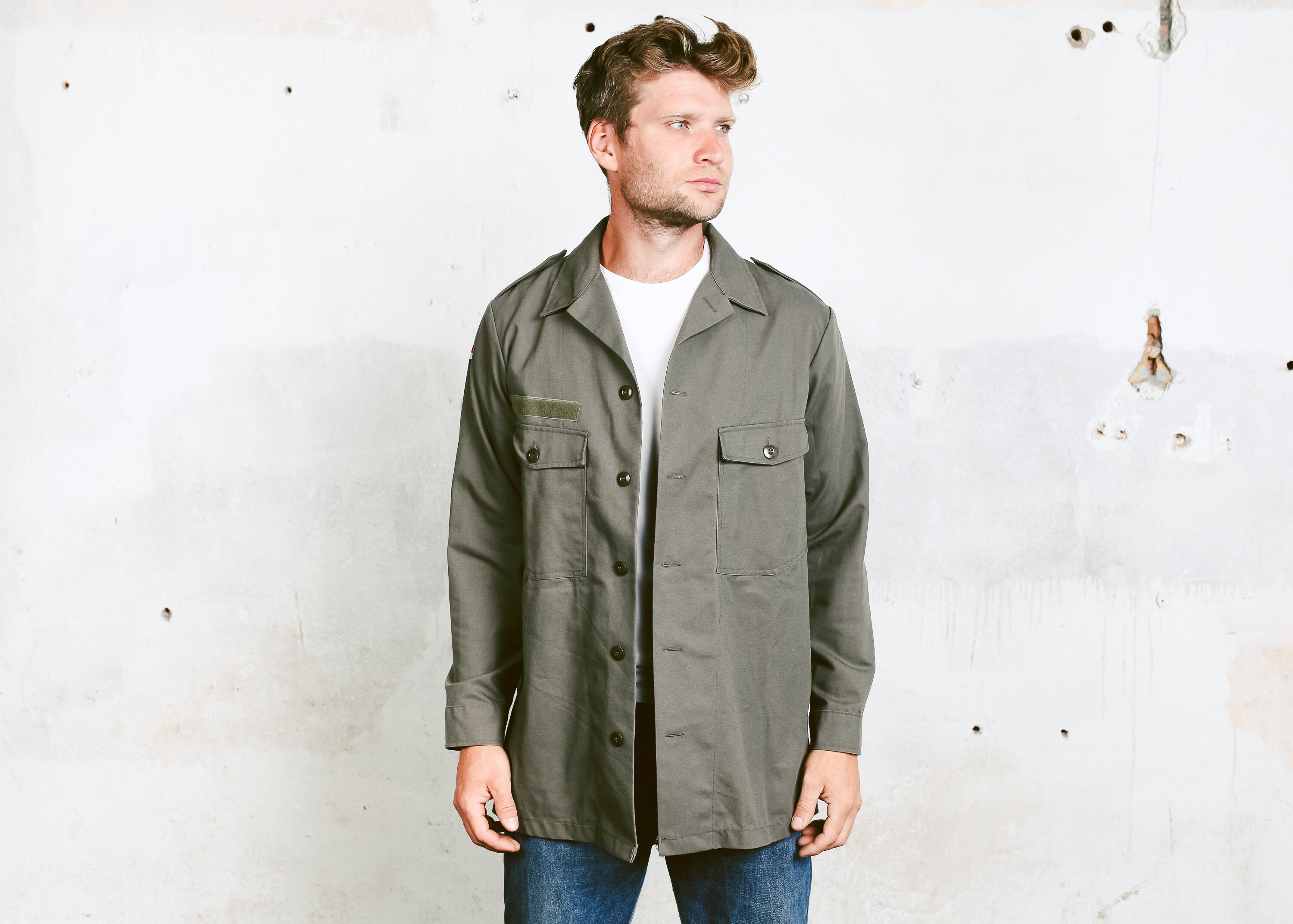 army shirt jacket