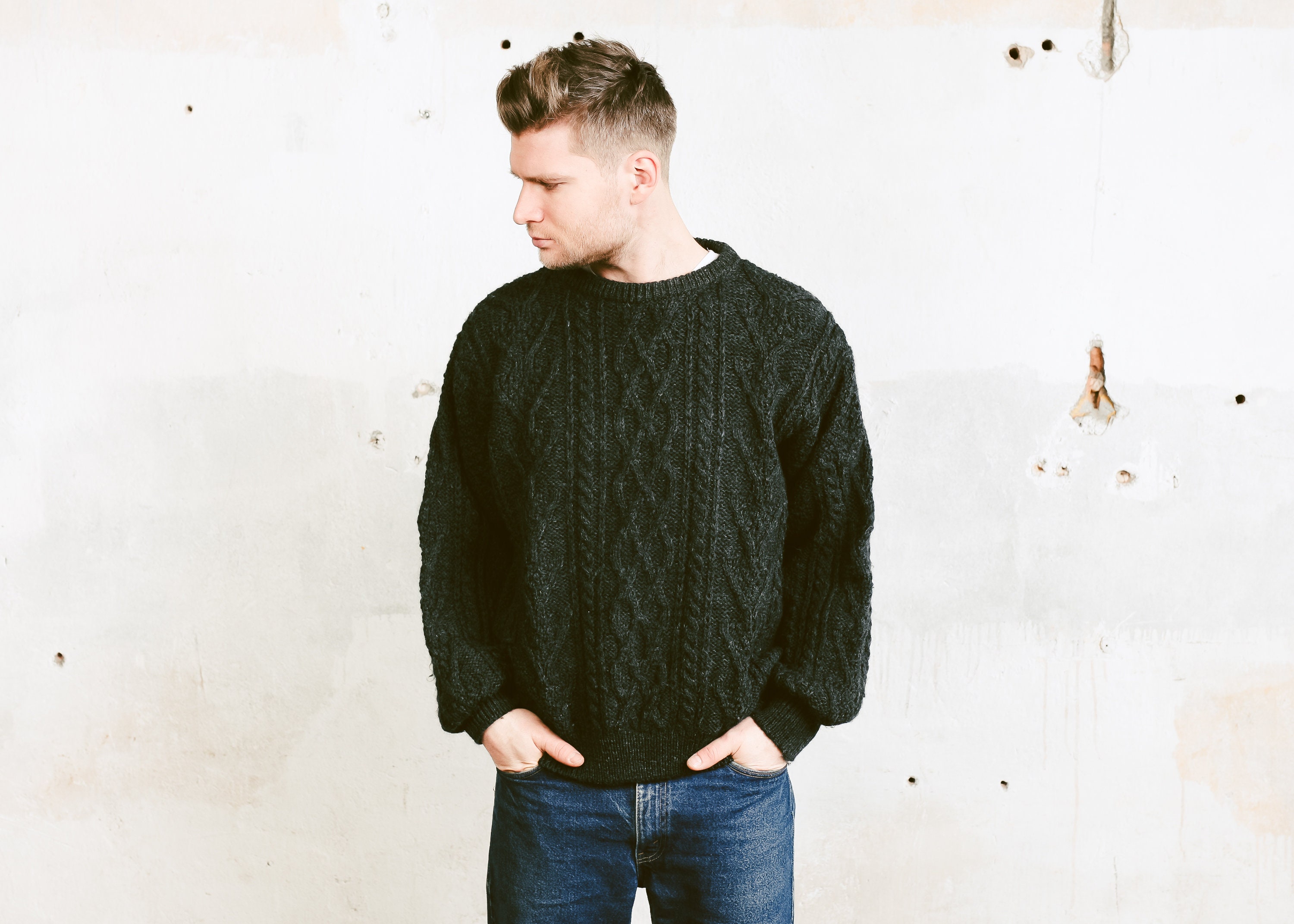 extra large mens knitwear