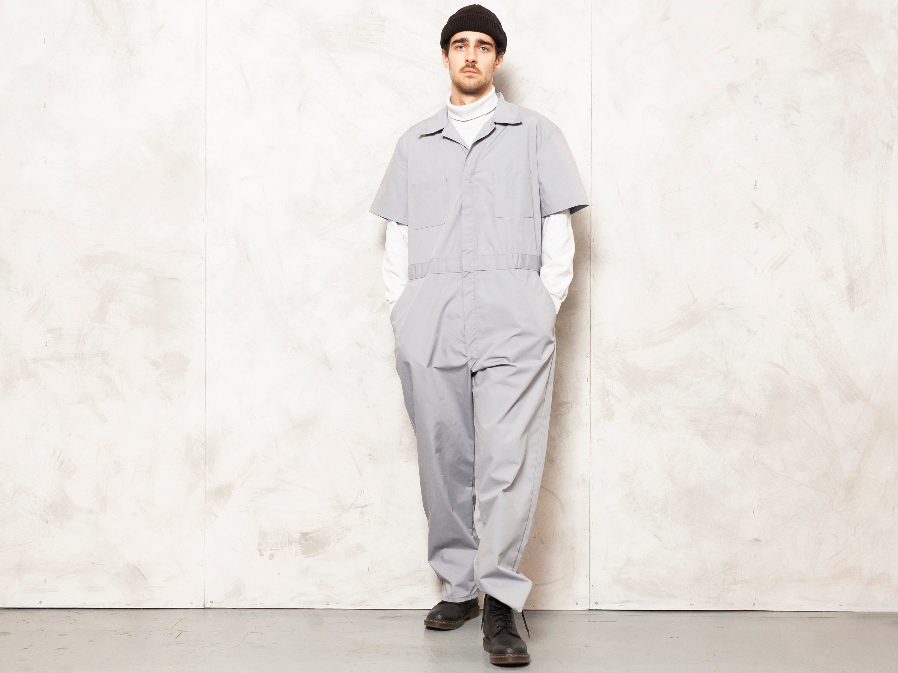 DICKIES Men Jumpsuit vintage 90s work jumpsuit garage car Etsy