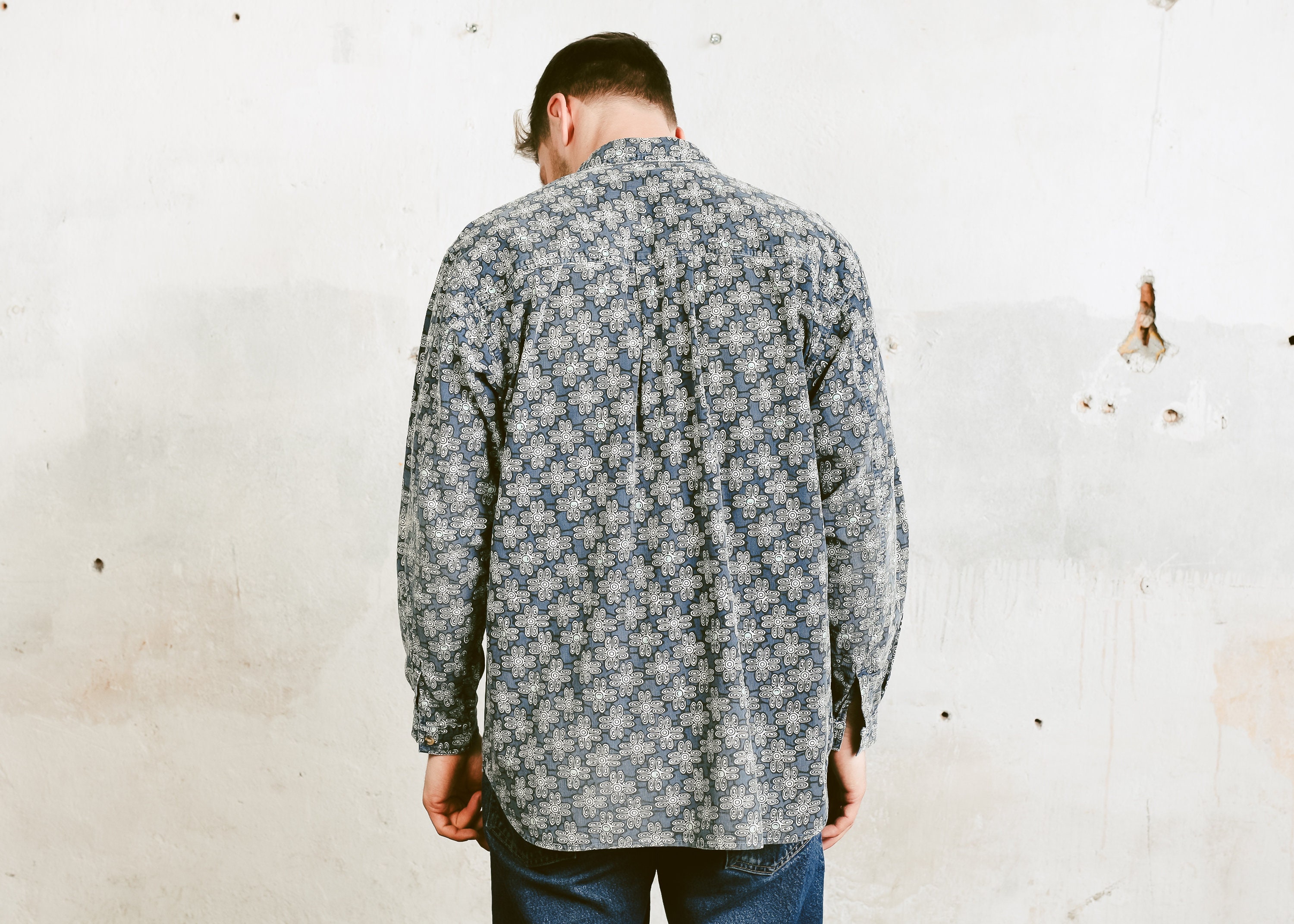men's patterned shirts uk
