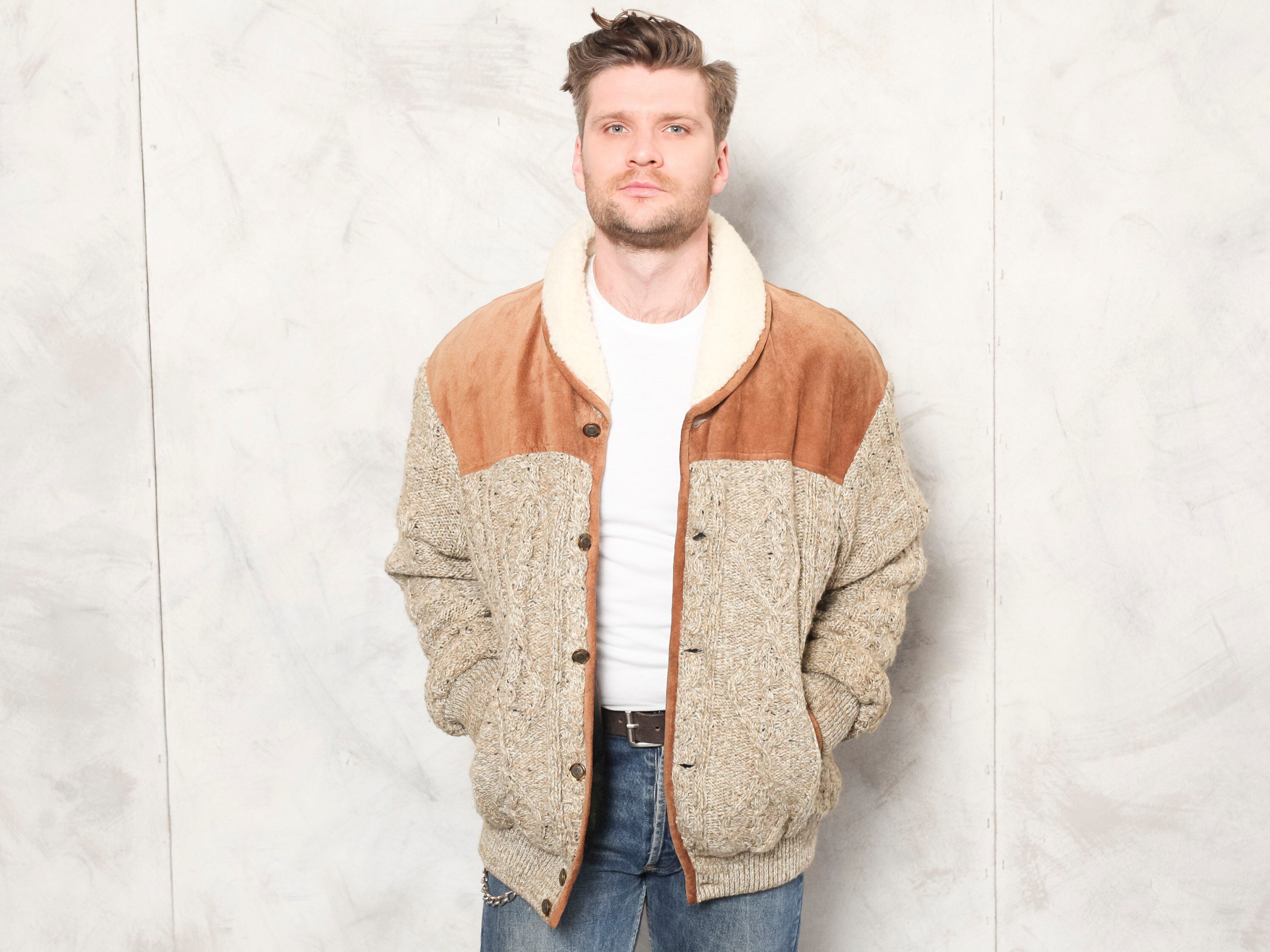 suede wool jacket mens