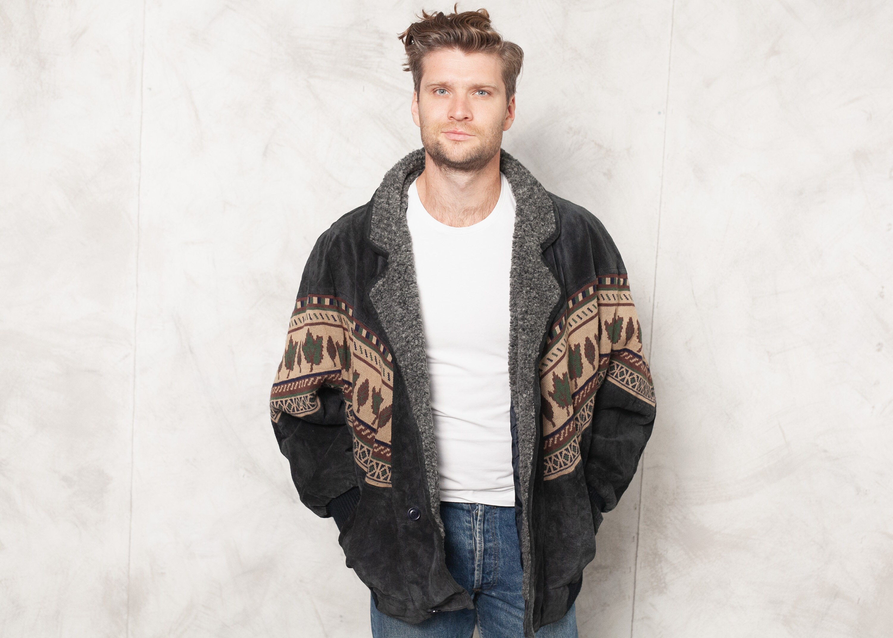 aztec vintage jacket