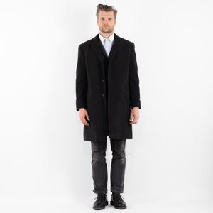Men&#39;s Cashmere Wool Blend Coat, Men&#39;s Size M/L Wool Overcoat, Old Fashioned Men&#39;s Clothing, Old Money Style, Gentleman&#39;s Coat, BetaMenswear