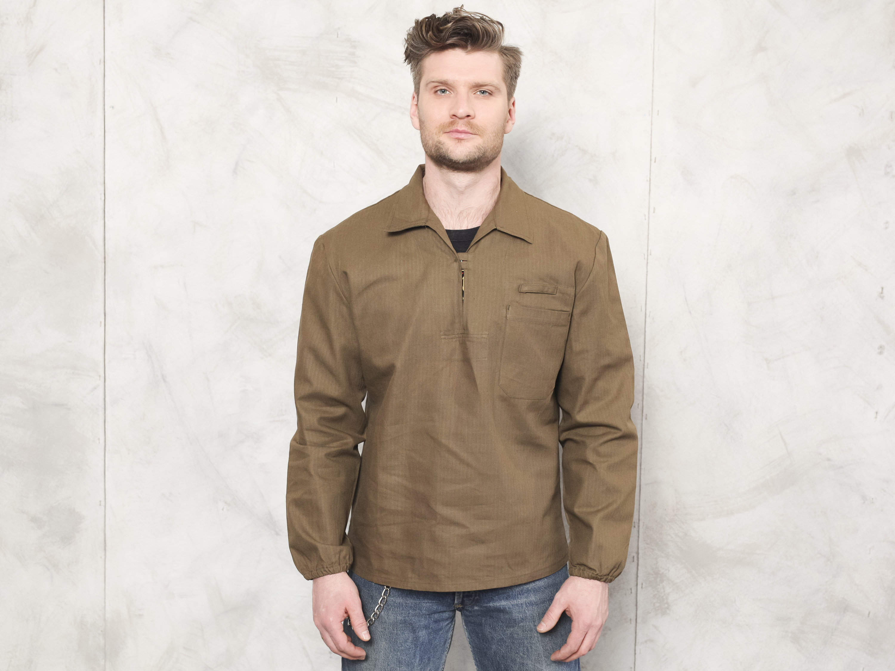 Military Smock Shirt vintage army 