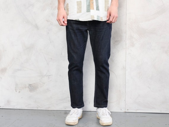 Levi s 510 Jeans Vintage Denim Pants Red Tab Faded Button Fly