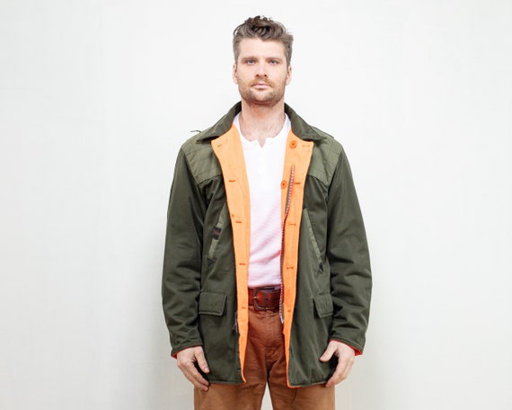 olive green hunting jacket