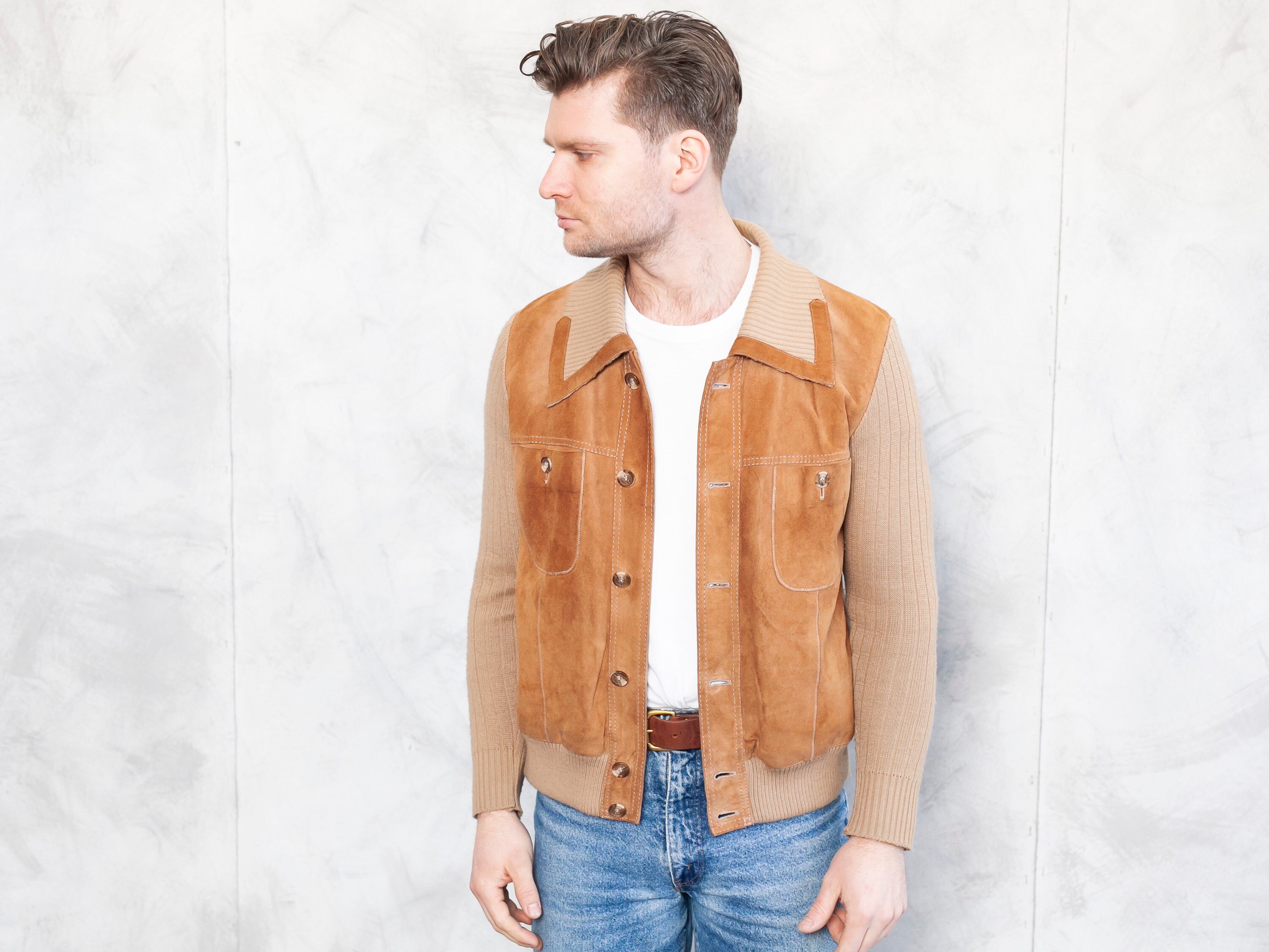 western sweater jacket