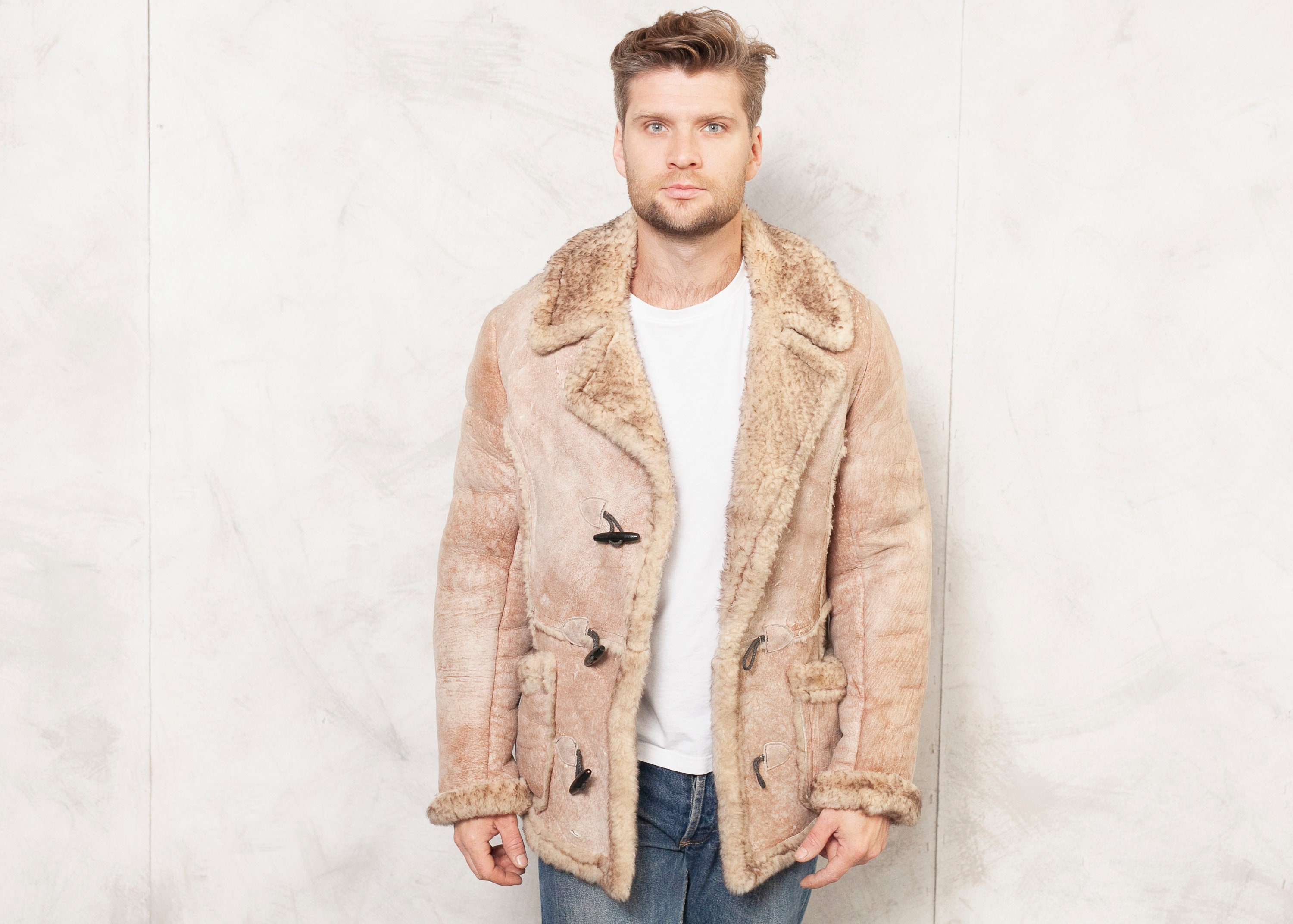 1970s shearling coat